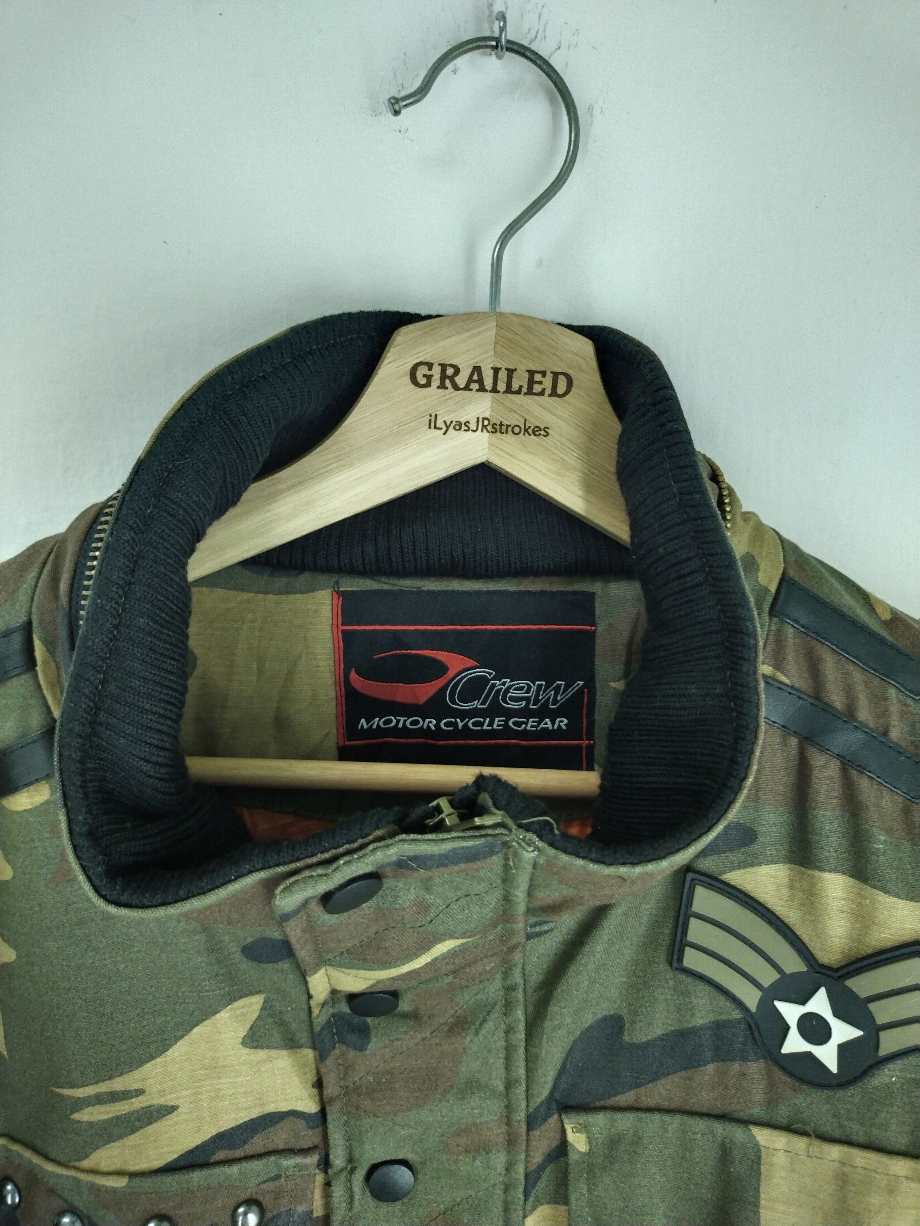 If Six Was Nine × Japanese Brand VINTAGE CREW MOTORCYCLE GEAR ARMY JACKET Size US L / EU 52-54 / 3 - 18 Thumbnail