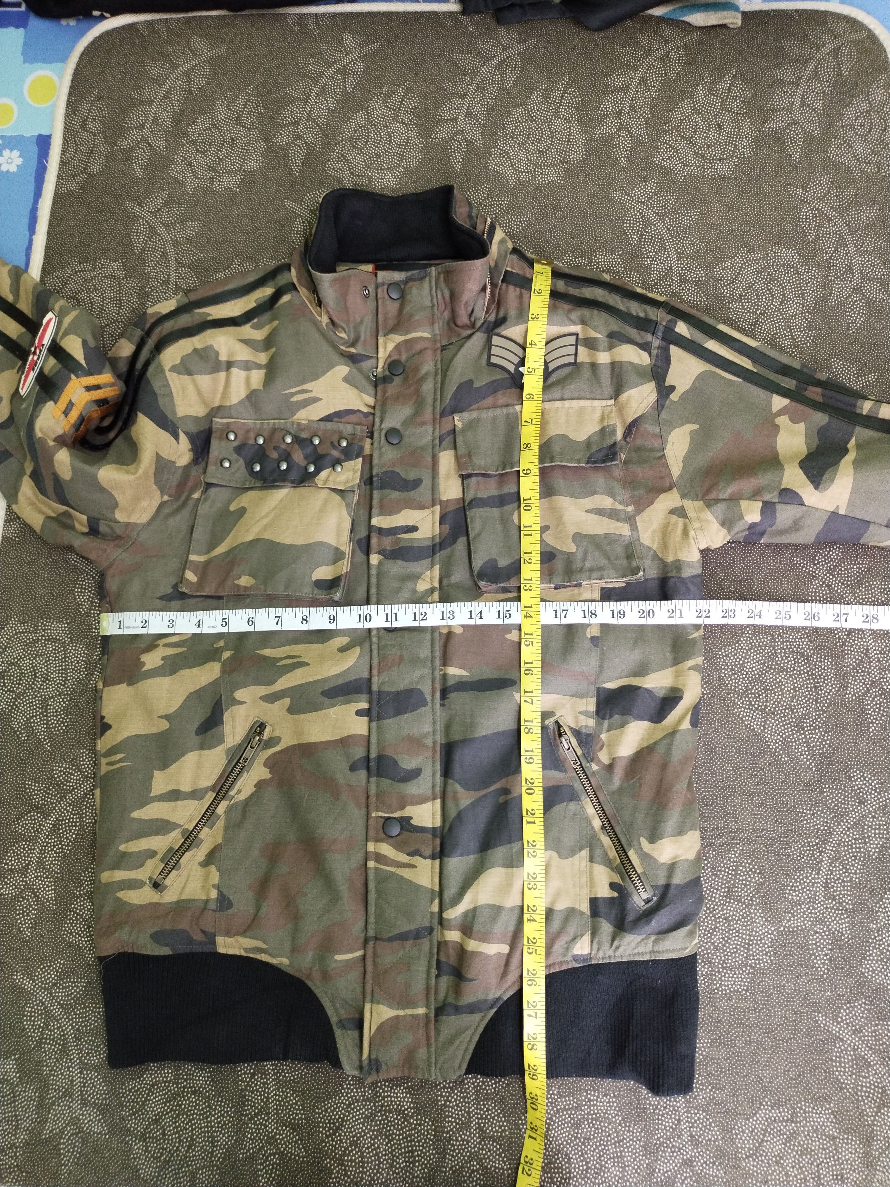 If Six Was Nine × Japanese Brand VINTAGE CREW MOTORCYCLE GEAR ARMY JACKET Size US L / EU 52-54 / 3 - 15 Thumbnail