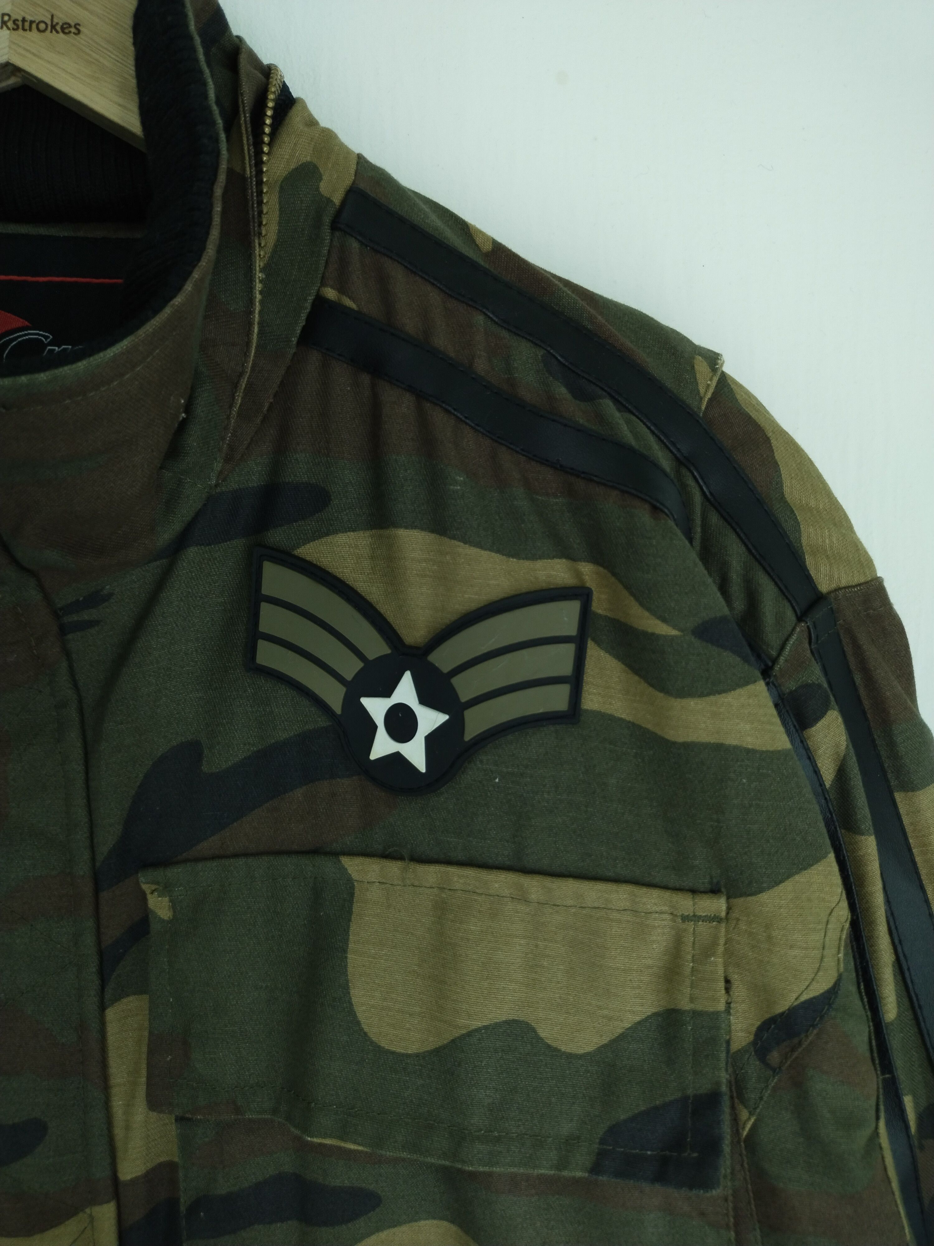 If Six Was Nine × Japanese Brand VINTAGE CREW MOTORCYCLE GEAR ARMY JACKET Size US L / EU 52-54 / 3 - 10 Thumbnail