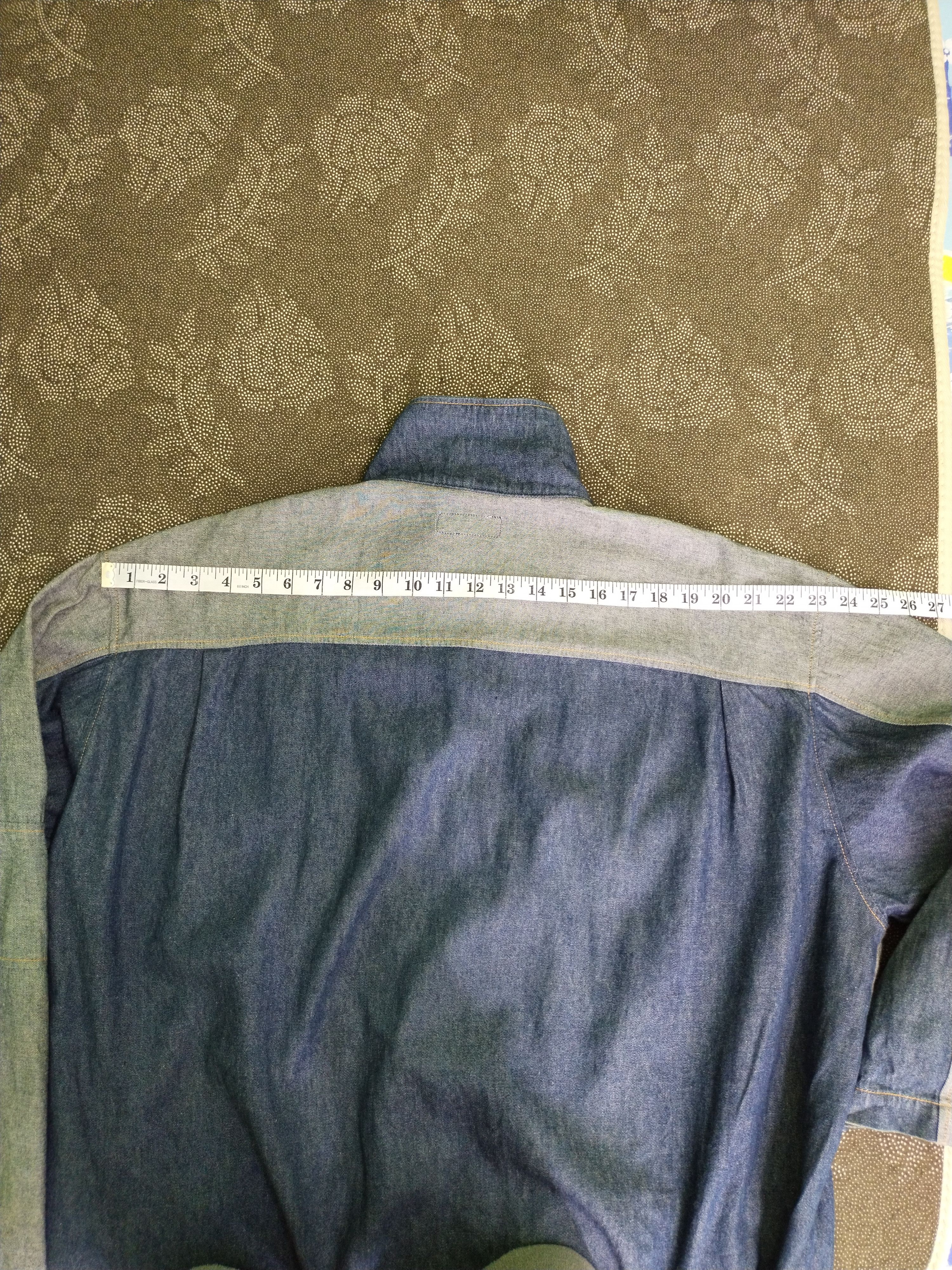If Six Was Nine × Japanese Brand VINTAGE BONSKIP PATCHWORKS DENIM COAT AQUATRICK Size US XL / EU 56 / 4 - 13 Thumbnail