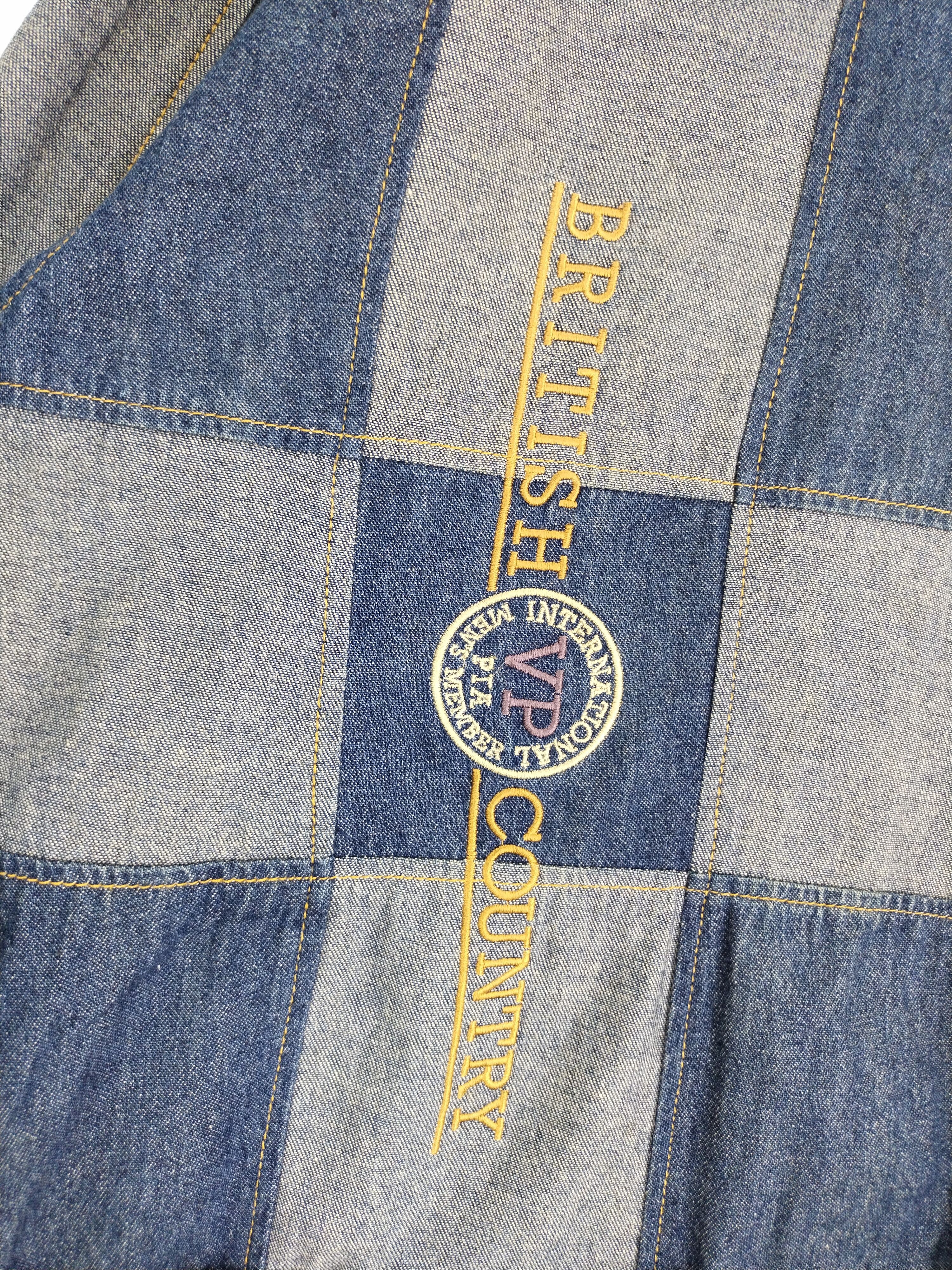If Six Was Nine × Japanese Brand VINTAGE BONSKIP PATCHWORKS DENIM COAT AQUATRICK Size US XL / EU 56 / 4 - 4 Thumbnail