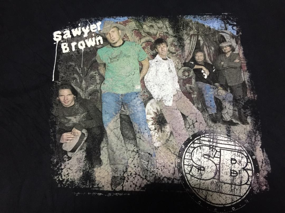 Band Tees × Vintage Vintage Sawyer Brown SB 1983 Tee Tshirt XL Size Size US XL / EU 56 / 4 - 5 Thumbnail