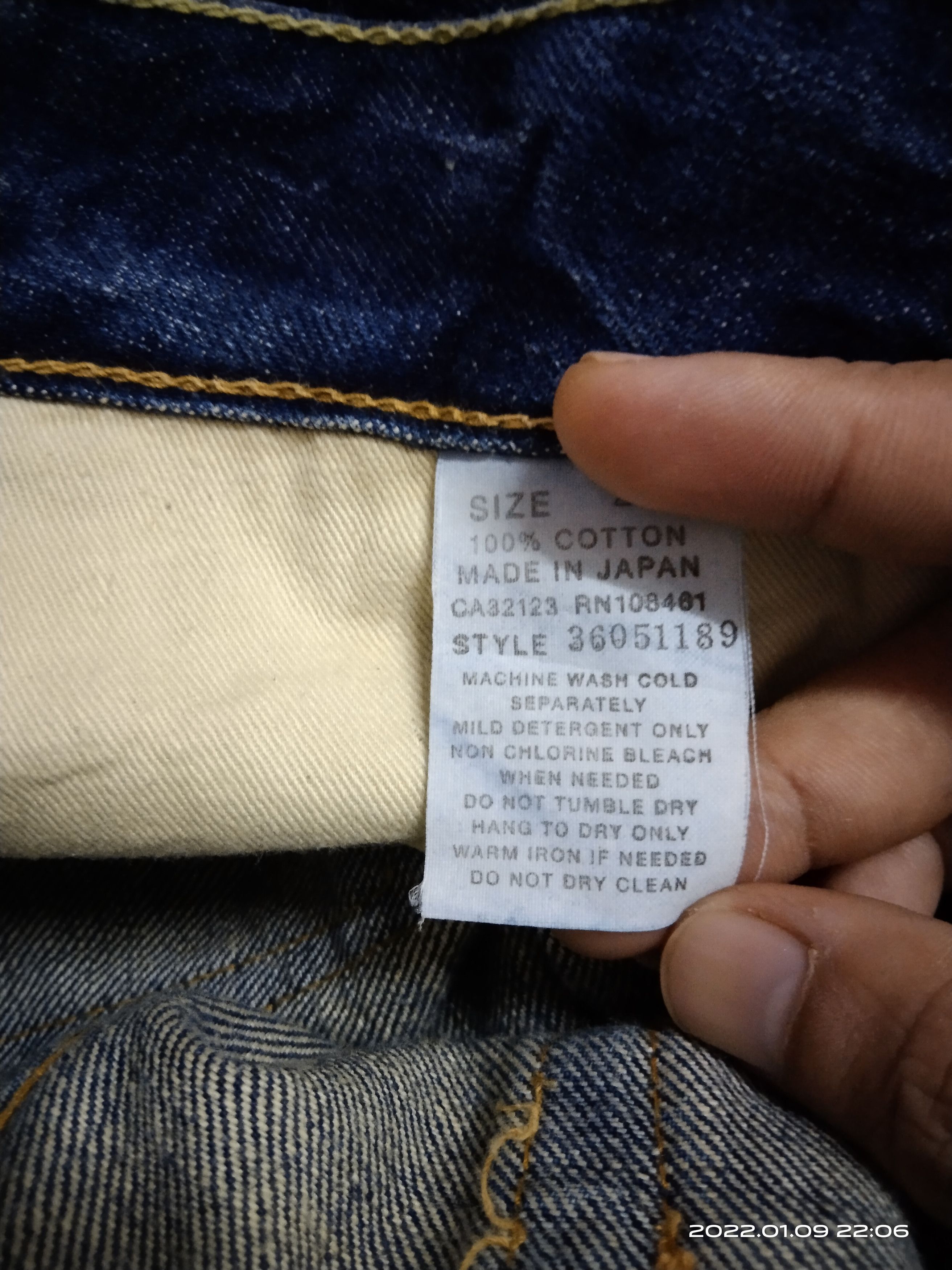 Japanese Brand JAPANESE BRAND ZEN DiSTRESSED BOOCUT WASHED BLUE PANTS Size US 30 / EU 46 - 6 Thumbnail