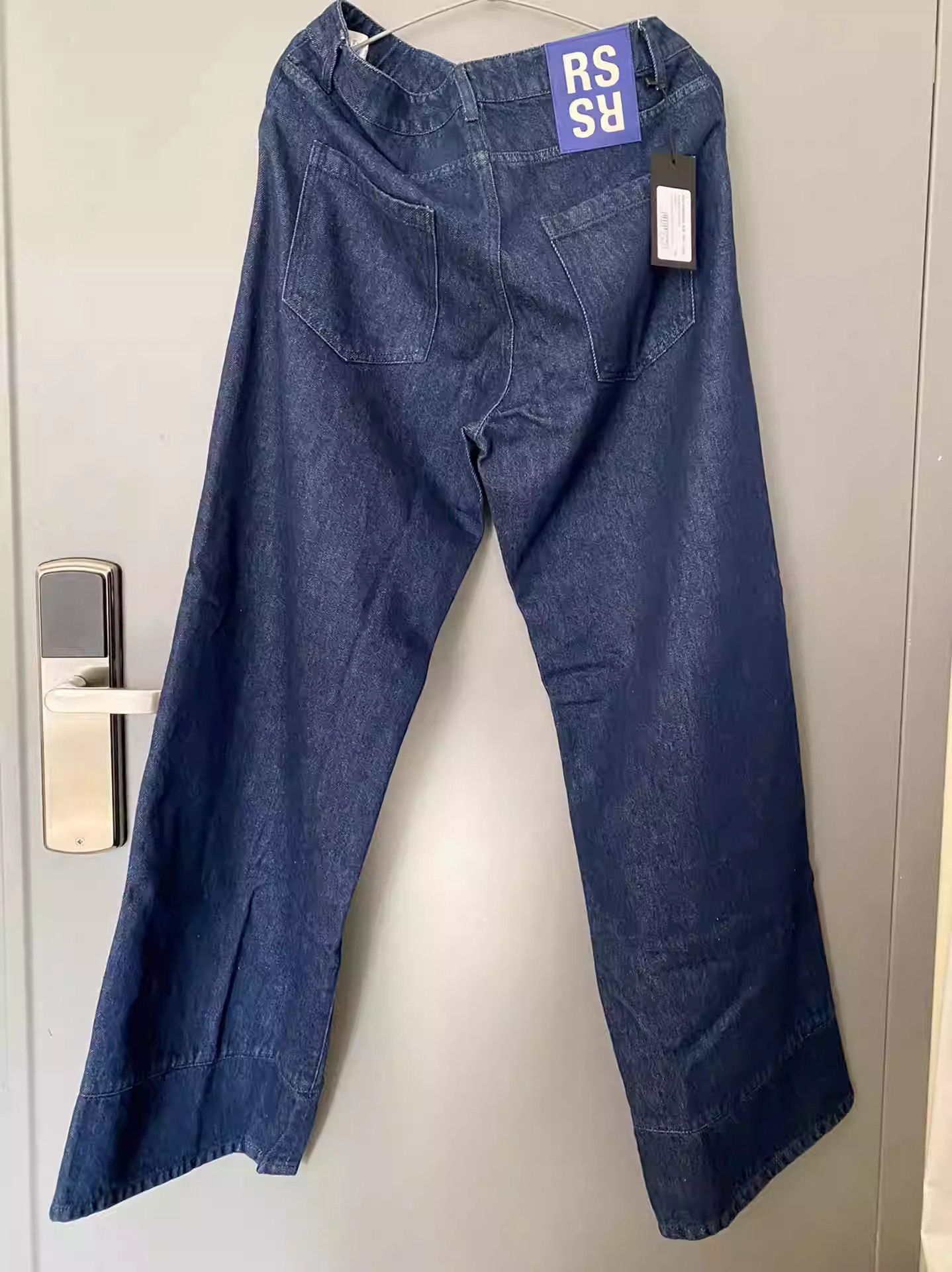 Raf Simons raf simons leather wide leg flare jeans Size US 30 / EU 46 - 1 Thumbnail