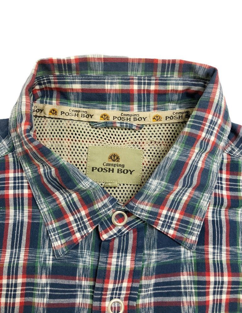 BIGI 90's Poshboy camping shirt outdoor research Size US L / EU 52-54 / 3 - 5 Thumbnail