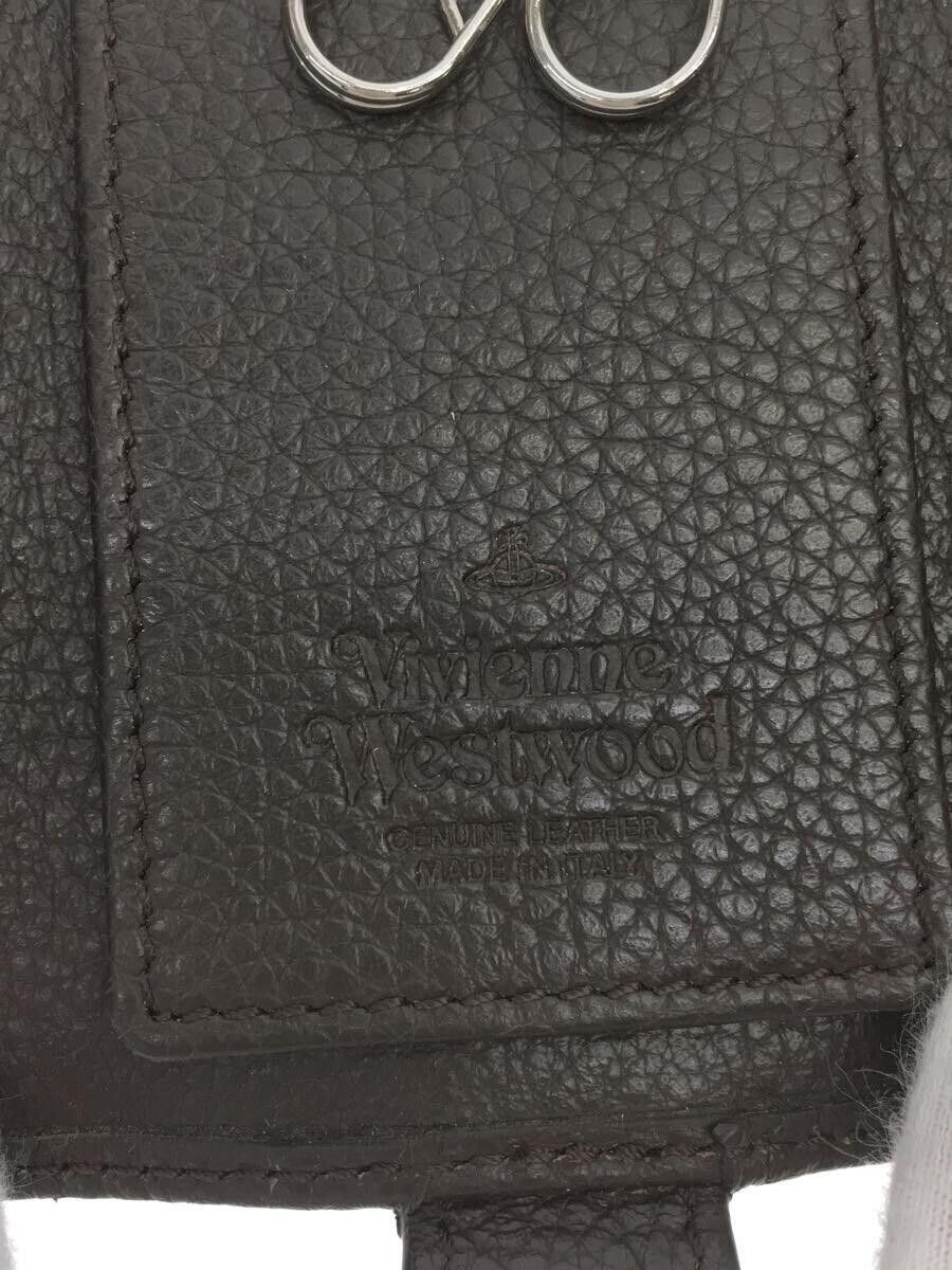 Vivienne Westwood Orb Logo Leather Cardholder Keychain Size ONE SIZE - 3 Thumbnail