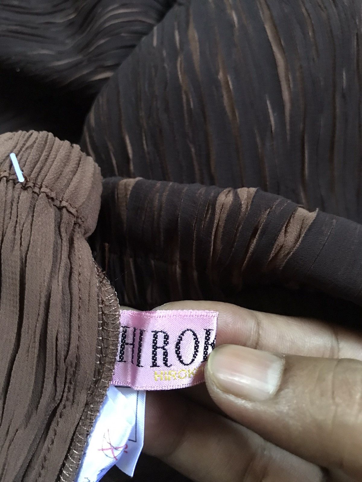 Hiroko Koshino Homme Vintage Hiroko Bis Skirt Style Pleats Please Size 30" / US 8 / IT 44 - 9 Thumbnail