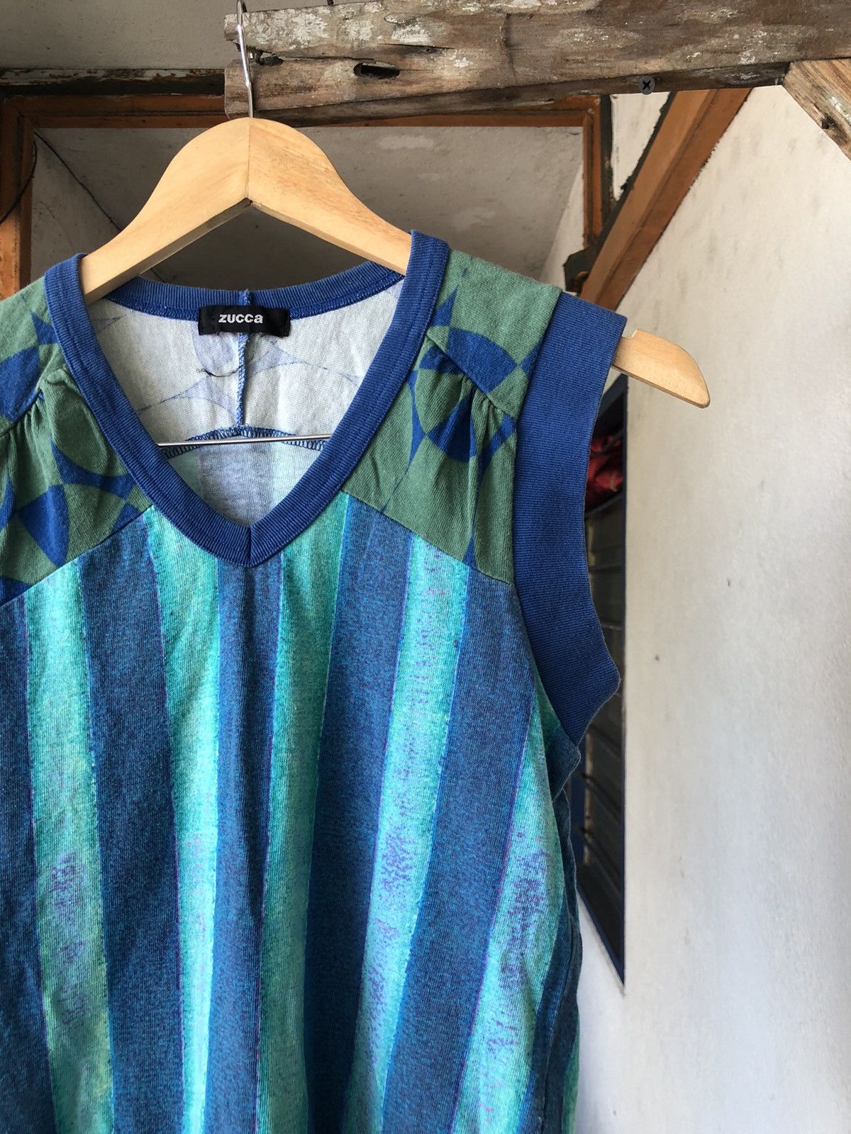 CABANE de ZUCCa Rare❗️Zucca by Issey Miyake Crop Top Vest Size M / US 6-8 / IT 42-44 - 7 Thumbnail