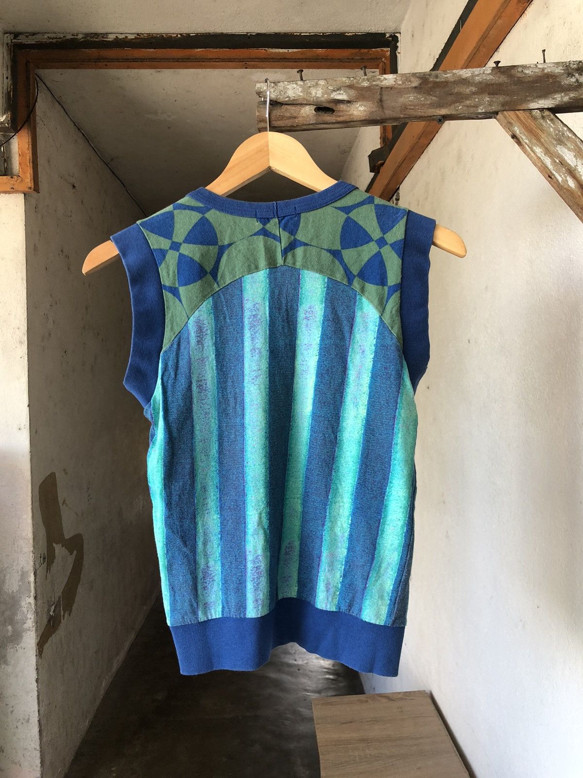 CABANE de ZUCCa Rare❗️Zucca by Issey Miyake Crop Top Vest Size M / US 6-8 / IT 42-44 - 14 Thumbnail