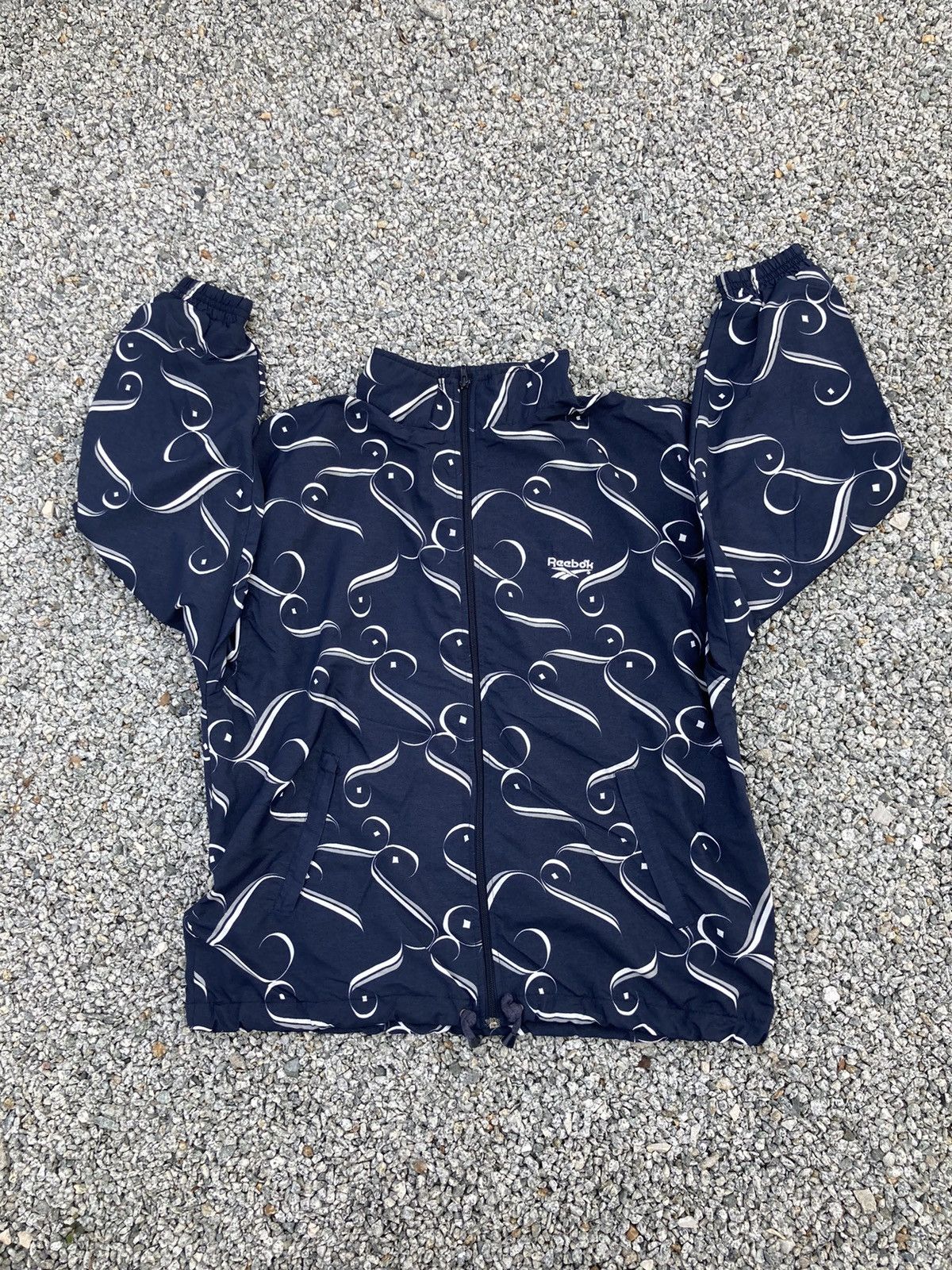 Reebok × Vintage VINTAGE FULLPRINT REEBOK TACTEL LIGHT JACKET Size US M / EU 48-50 / 2 - 1 Thumbnail