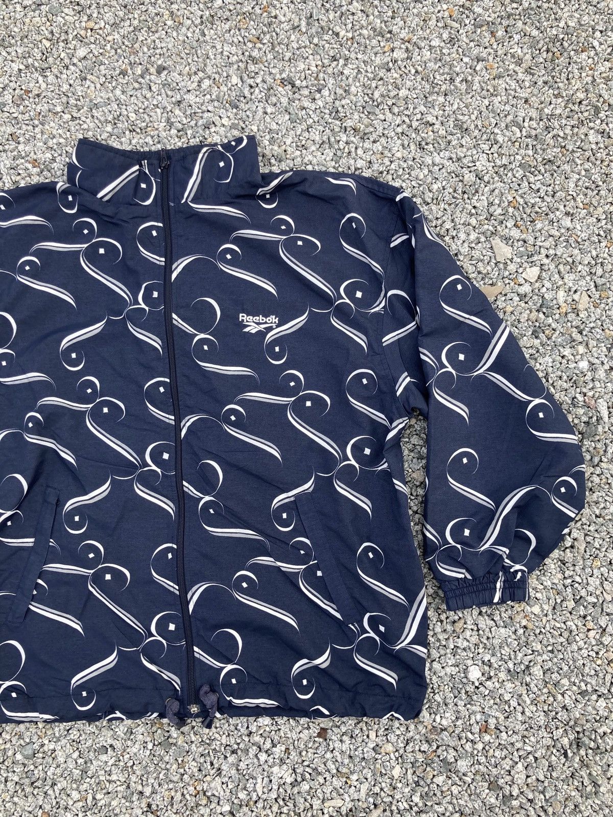 Reebok × Vintage VINTAGE FULLPRINT REEBOK TACTEL LIGHT JACKET Size US M / EU 48-50 / 2 - 3 Thumbnail