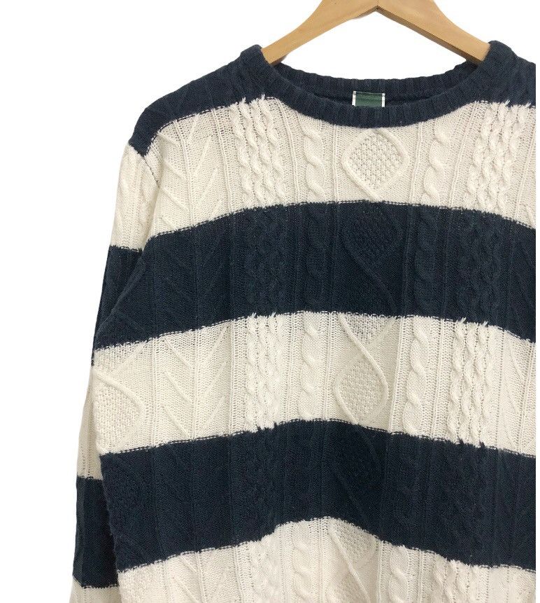 BASE CONTROL 🔥Kurt style 🔥Base Control Knit border crewneck Size US M / EU 48-50 / 2 - 12 Thumbnail
