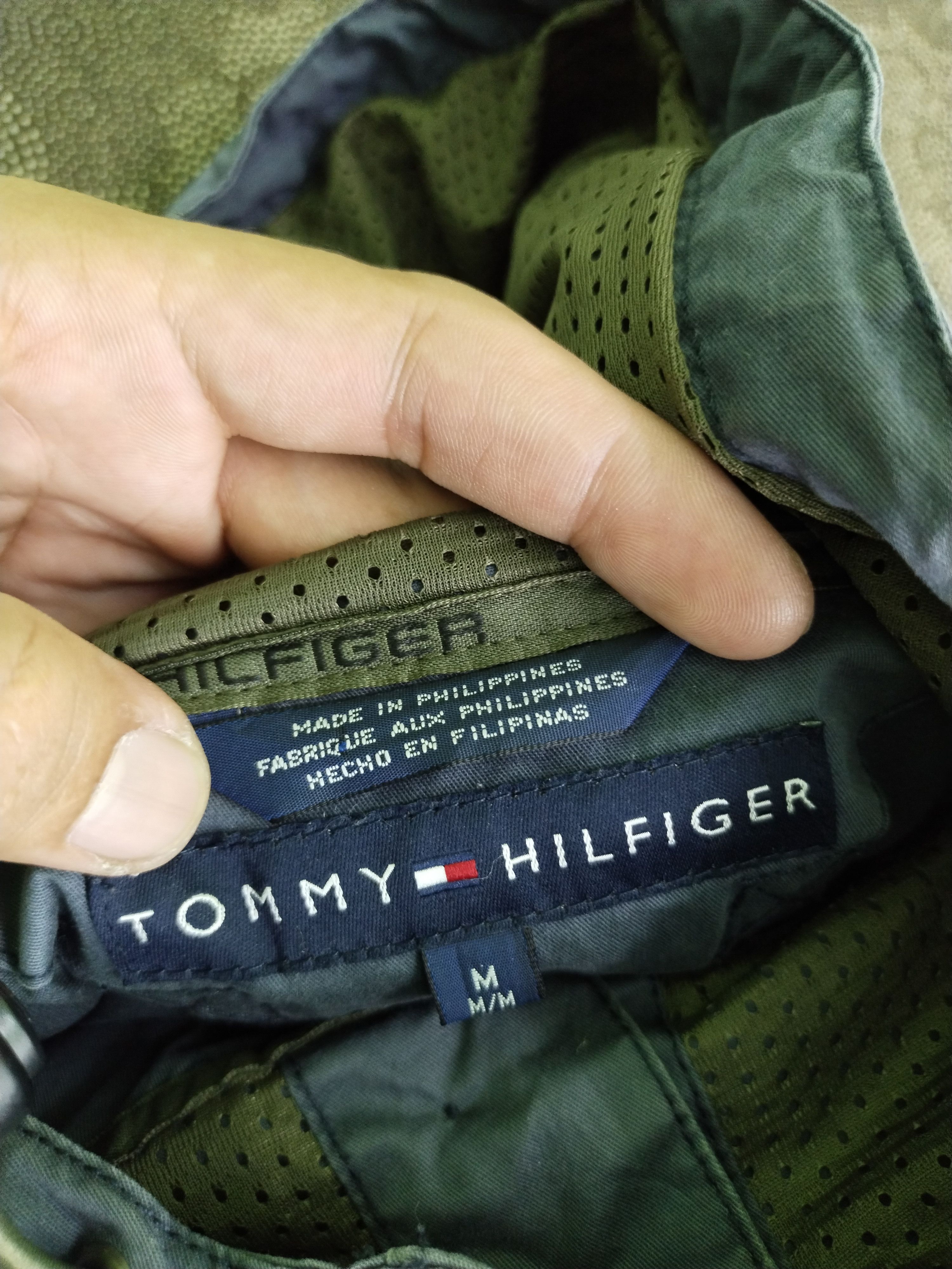 Tommy Hilfiger VINTAGE TOMMY HILFIGER SINGLE POCKET HOODIE JACKET Size US M / EU 48-50 / 2 - 8 Thumbnail