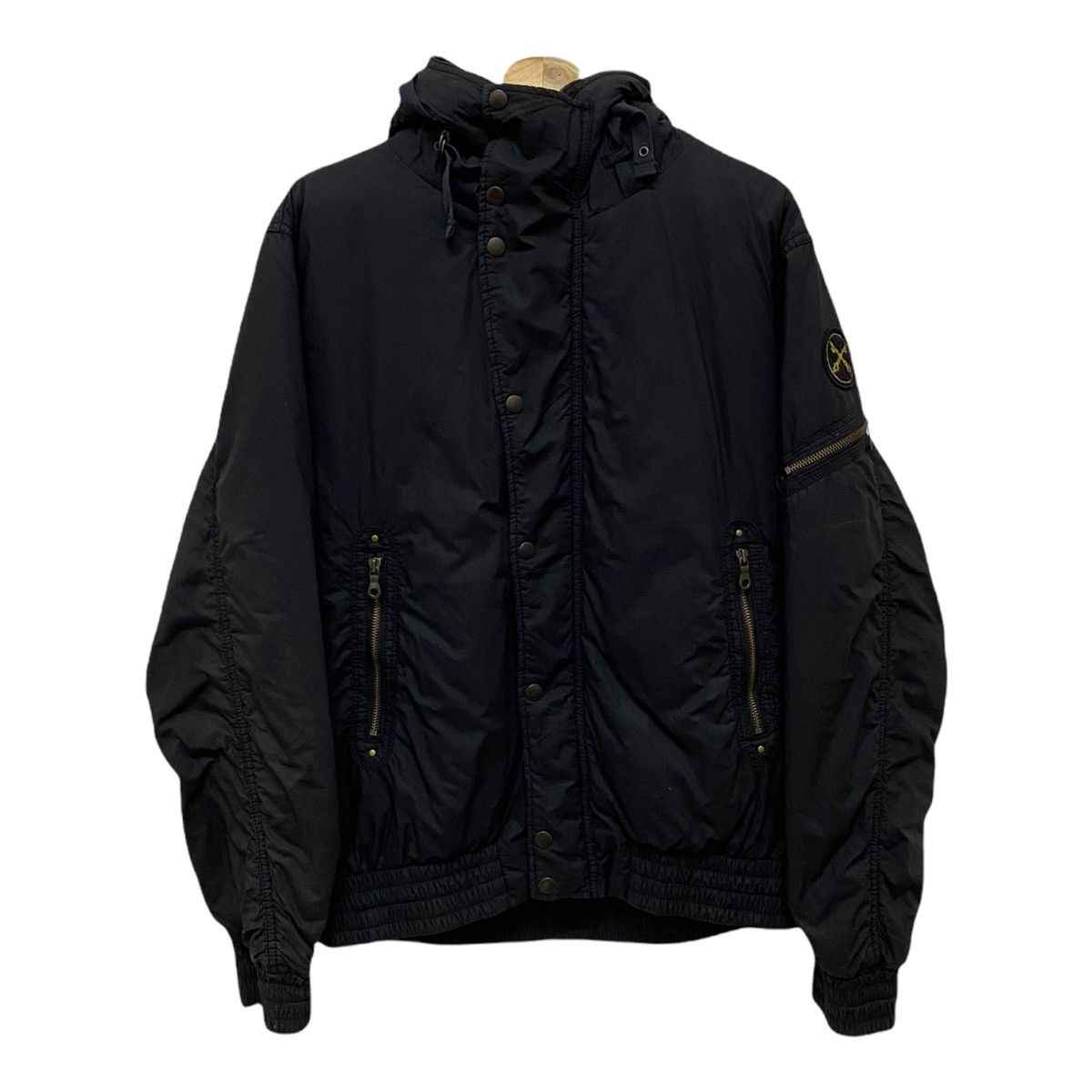 Japanese Brand VINTAGE STYLE ZIPPER BOMBER UNIQLO JACKET Size US M / EU 48-50 / 2 - 5 Thumbnail