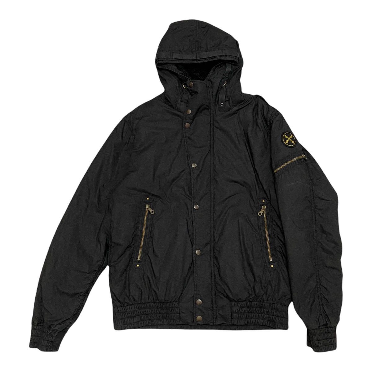 Japanese Brand VINTAGE STYLE ZIPPER BOMBER UNIQLO JACKET Size US M / EU 48-50 / 2 - 1 Thumbnail