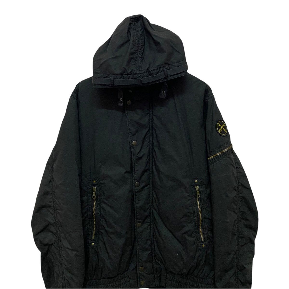Japanese Brand VINTAGE STYLE ZIPPER BOMBER UNIQLO JACKET Size US M / EU 48-50 / 2 - 7 Thumbnail