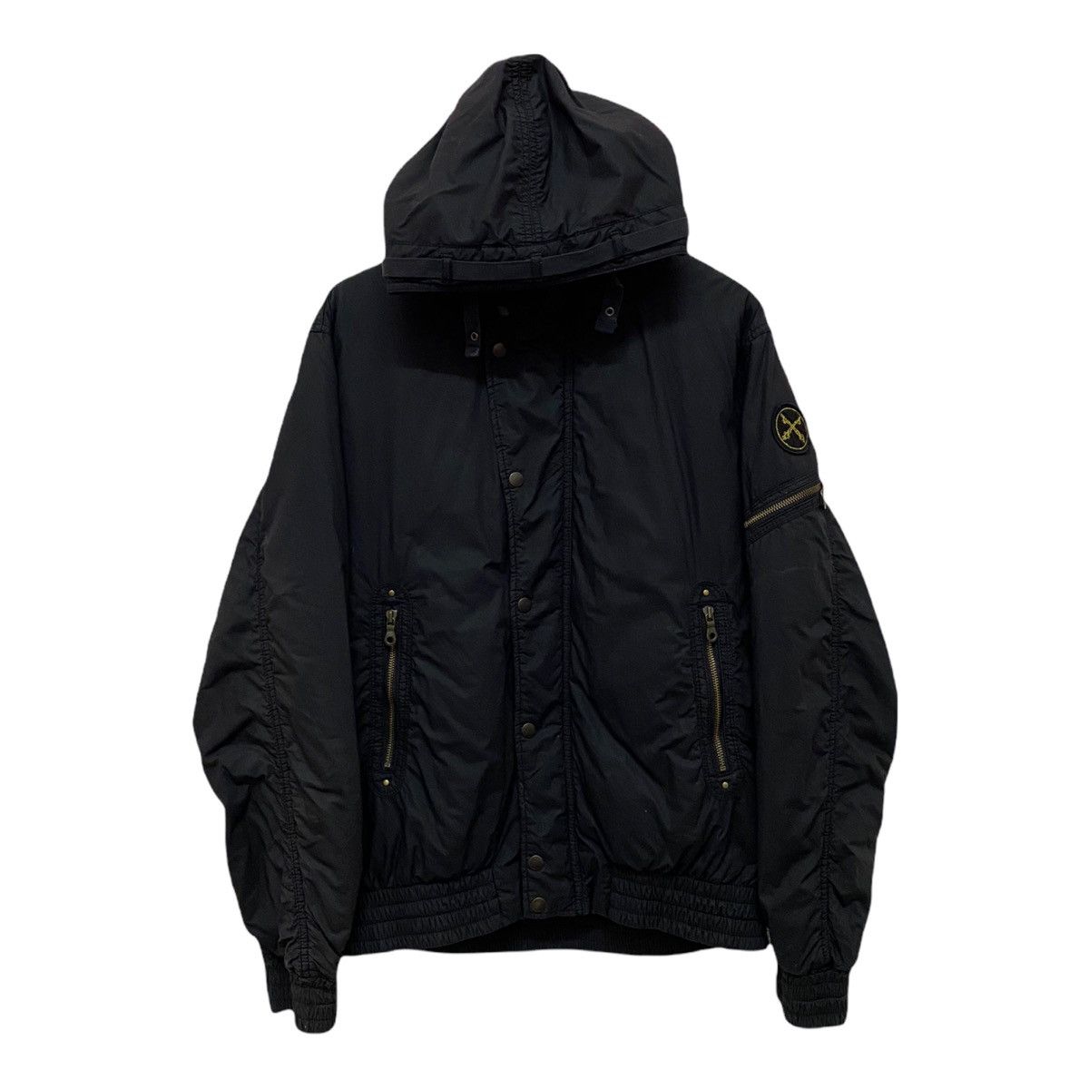 Japanese Brand VINTAGE STYLE ZIPPER BOMBER UNIQLO JACKET Size US M / EU 48-50 / 2 - 4 Thumbnail