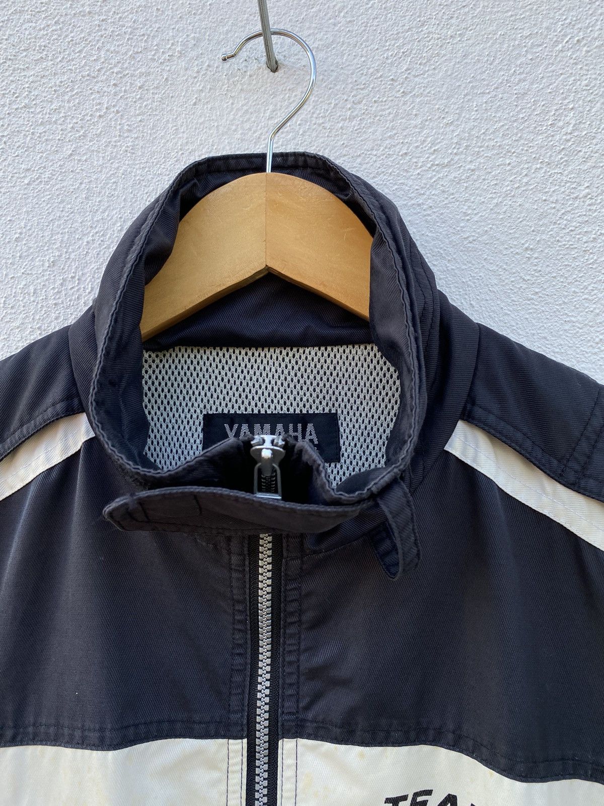 Vintage × Yamaha Rare Vintage Team Yamaha racing sports stripe jacket Size US XL / EU 56 / 4 - 5 Thumbnail