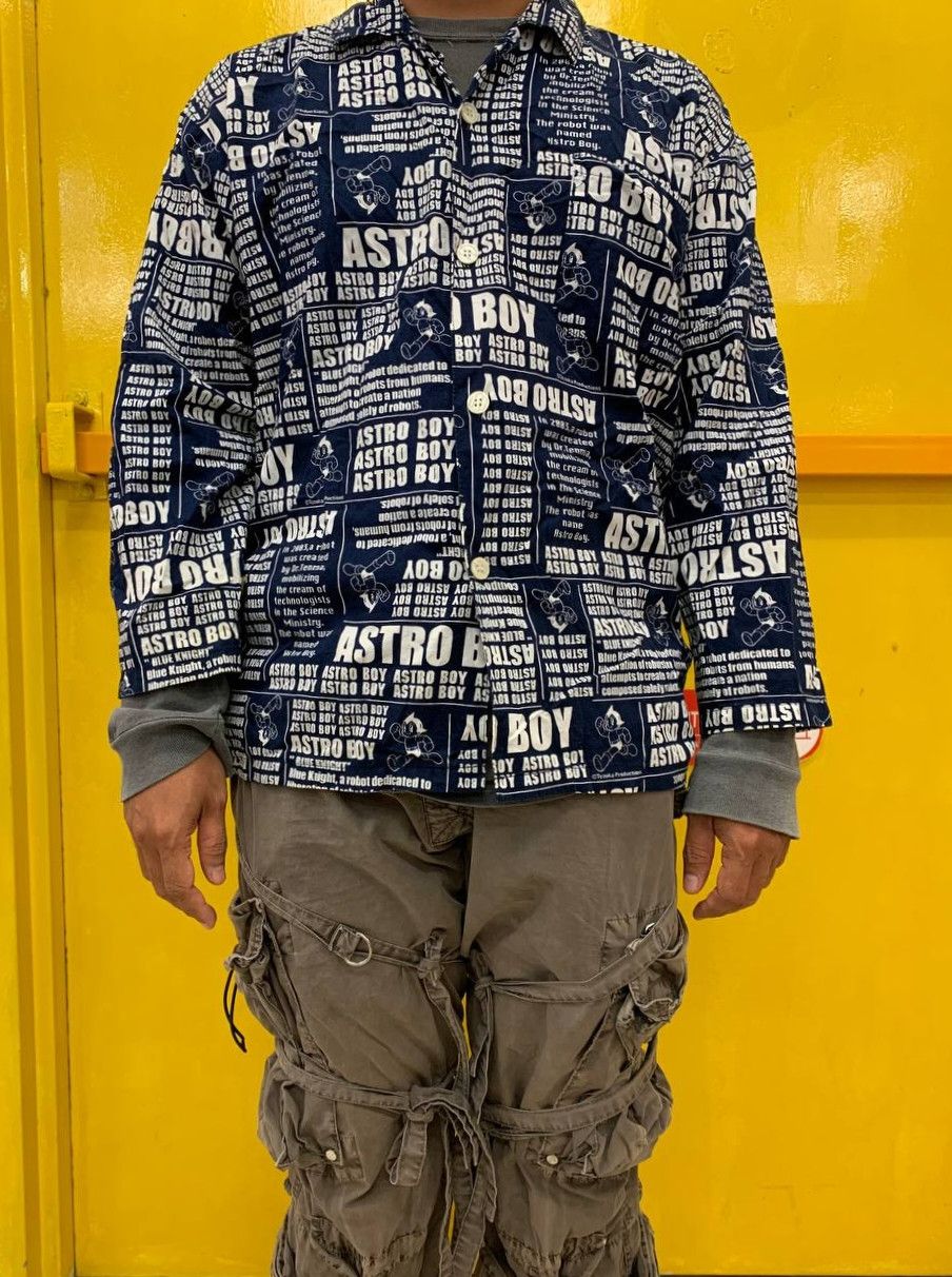 Anime × Vintage ViNTAGE ANIME CHARACTER HERO ASTRO BOY BUTTON UP Size US M / EU 48-50 / 2 - 1 Thumbnail