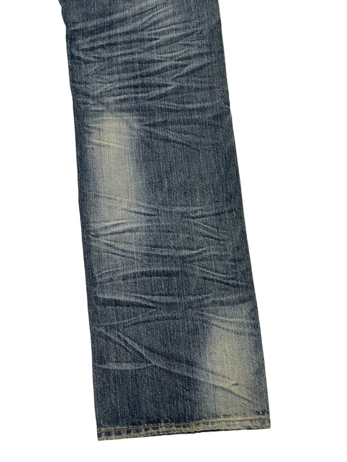 Japanese Brand Patchwork Damage Boro Jeans Urban Craft Regular 1🟦8 Size US 34 / EU 50 - 15 Thumbnail