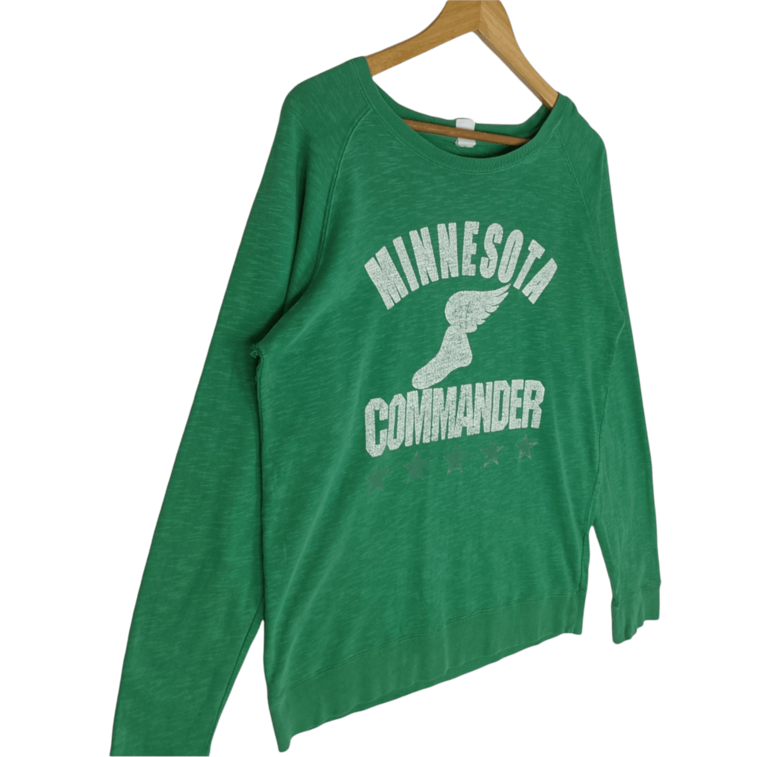 Diamond Head Vintage 90's UNION MADE Minnesota Commander Sweatshirt Size US L / EU 52-54 / 3 - 3 Thumbnail