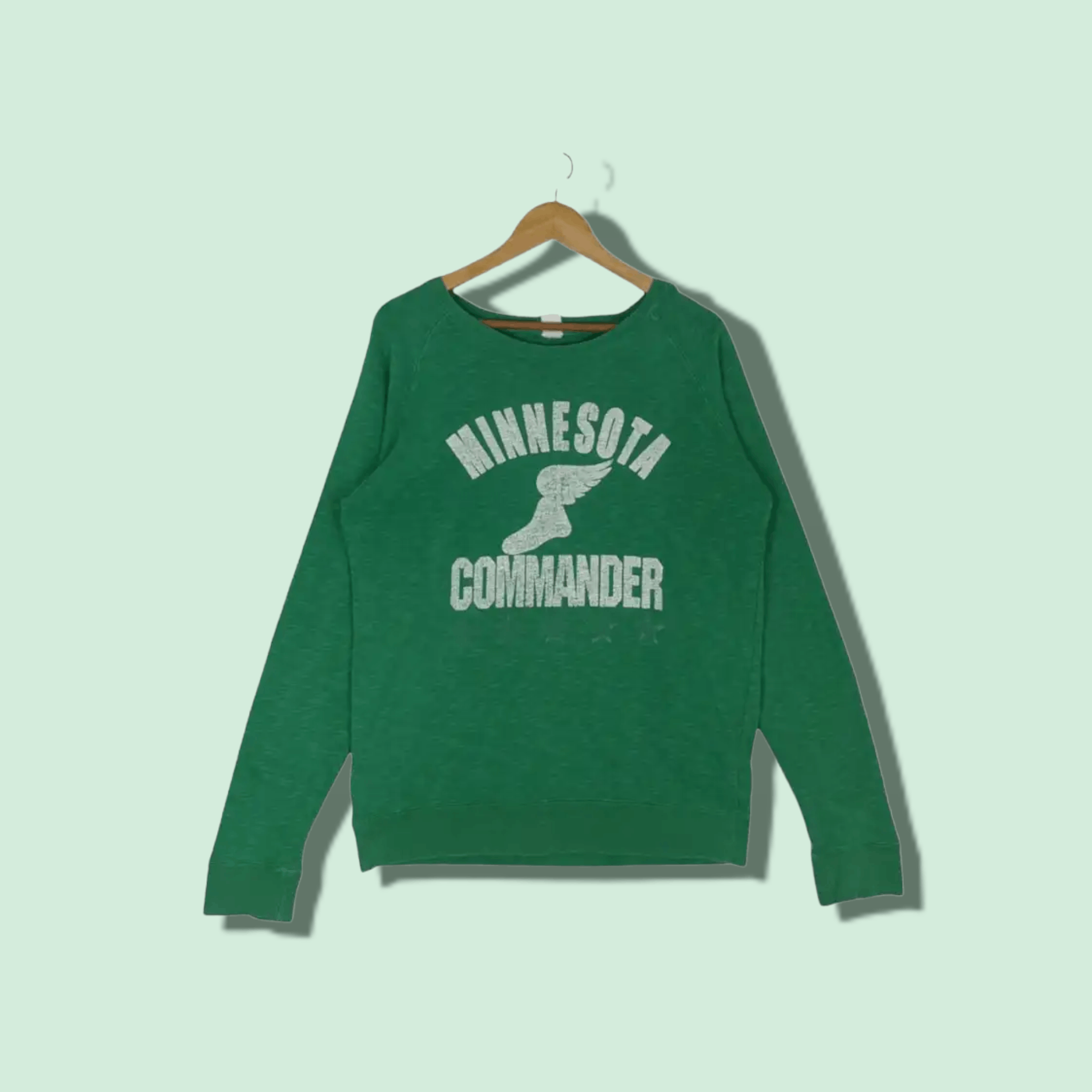 Diamond Head Vintage 90's UNION MADE Minnesota Commander Sweatshirt Size US L / EU 52-54 / 3 - 1 Thumbnail