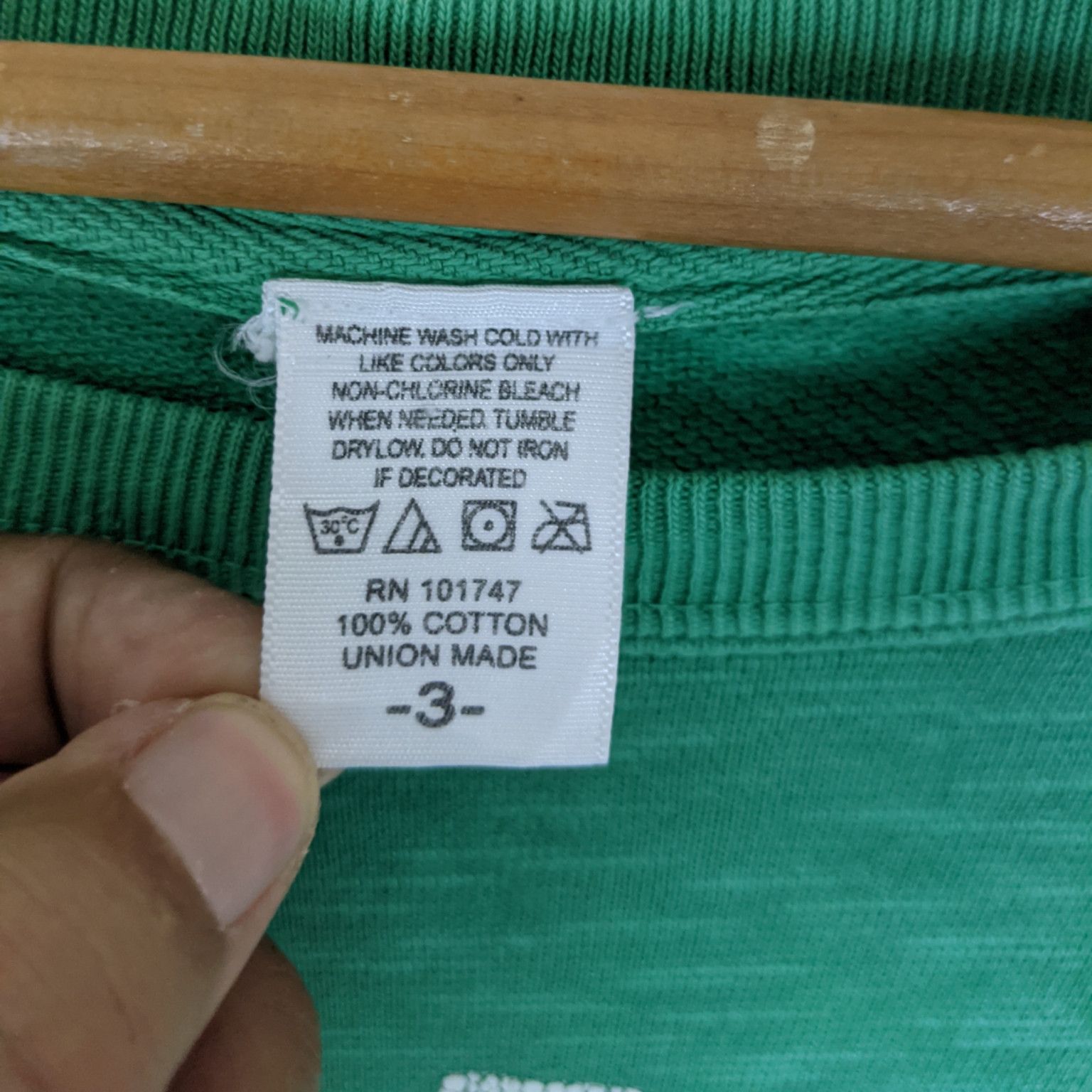 Diamond Head Vintage 90's UNION MADE Minnesota Commander Sweatshirt Size US L / EU 52-54 / 3 - 9 Thumbnail