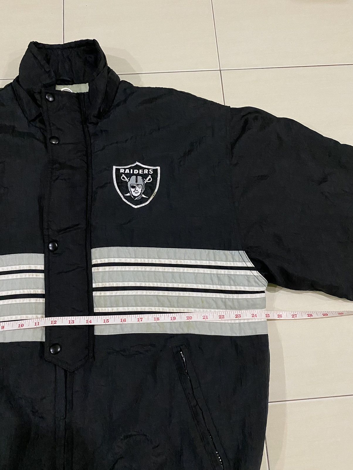 NFL × Vintage Vintage Los Angeles Raiders Big logo embroidery NFL Jacket Size US M / EU 48-50 / 2 - 19 Thumbnail
