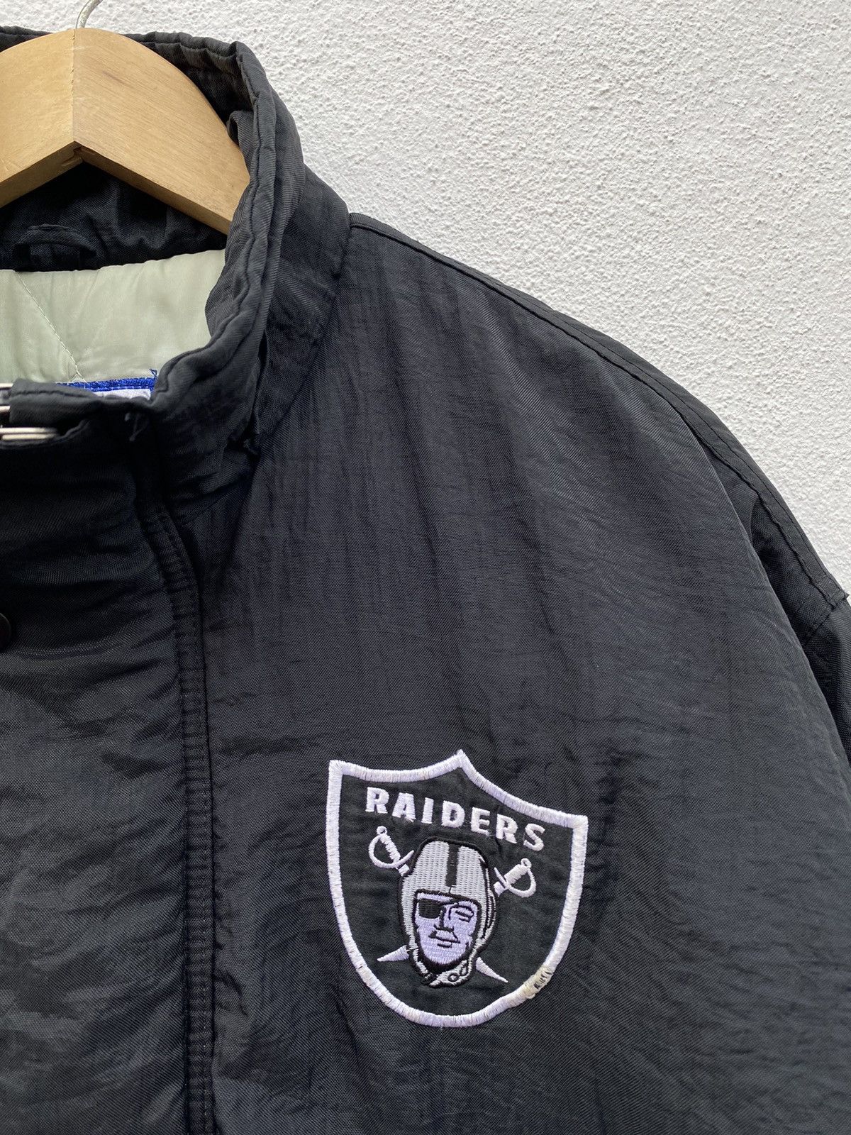 NFL × Vintage Vintage Los Angeles Raiders Big logo embroidery NFL Jacket Size US M / EU 48-50 / 2 - 6 Thumbnail