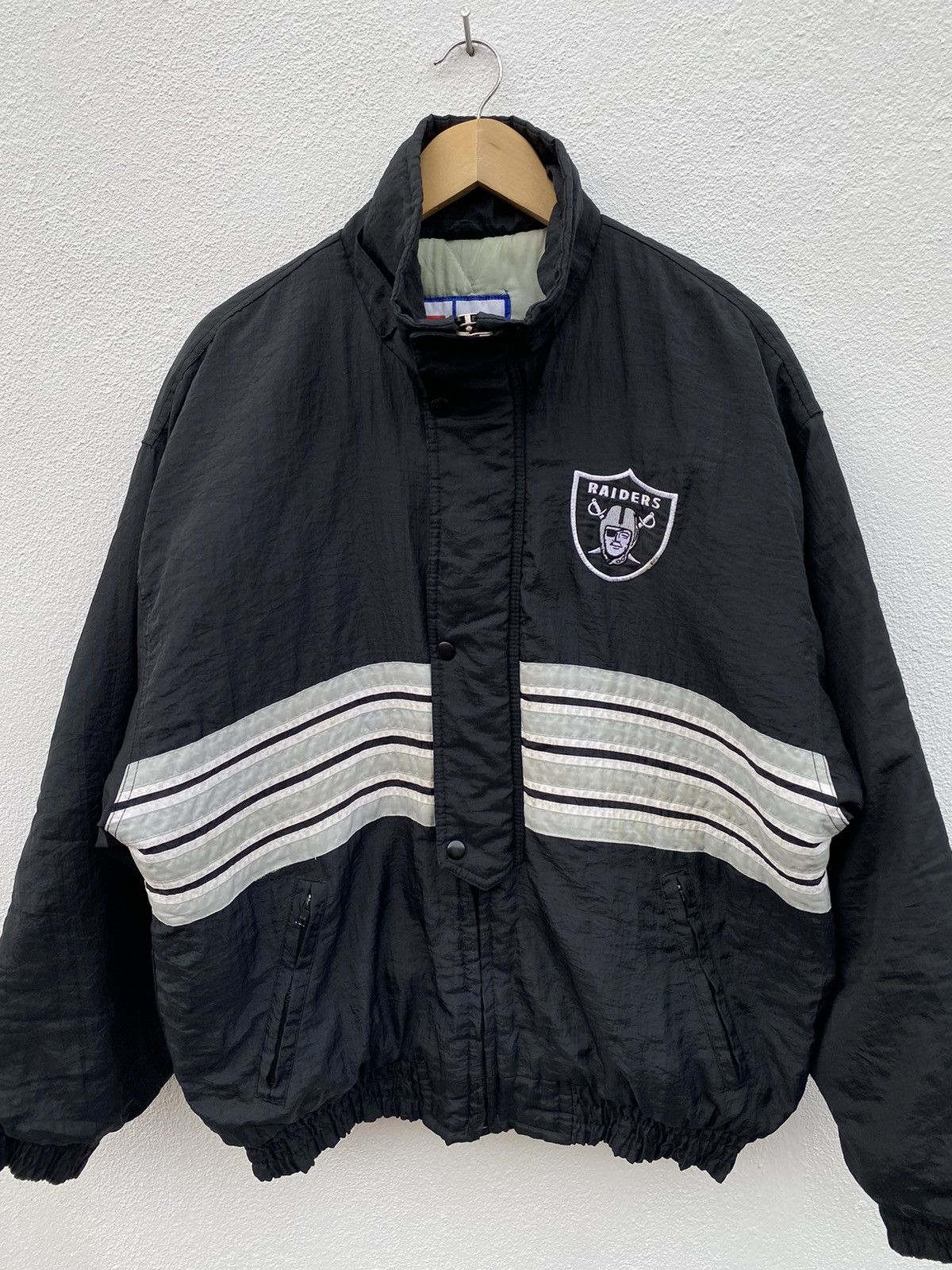 NFL × Vintage Vintage Los Angeles Raiders Big logo embroidery NFL Jacket Size US M / EU 48-50 / 2 - 3 Thumbnail