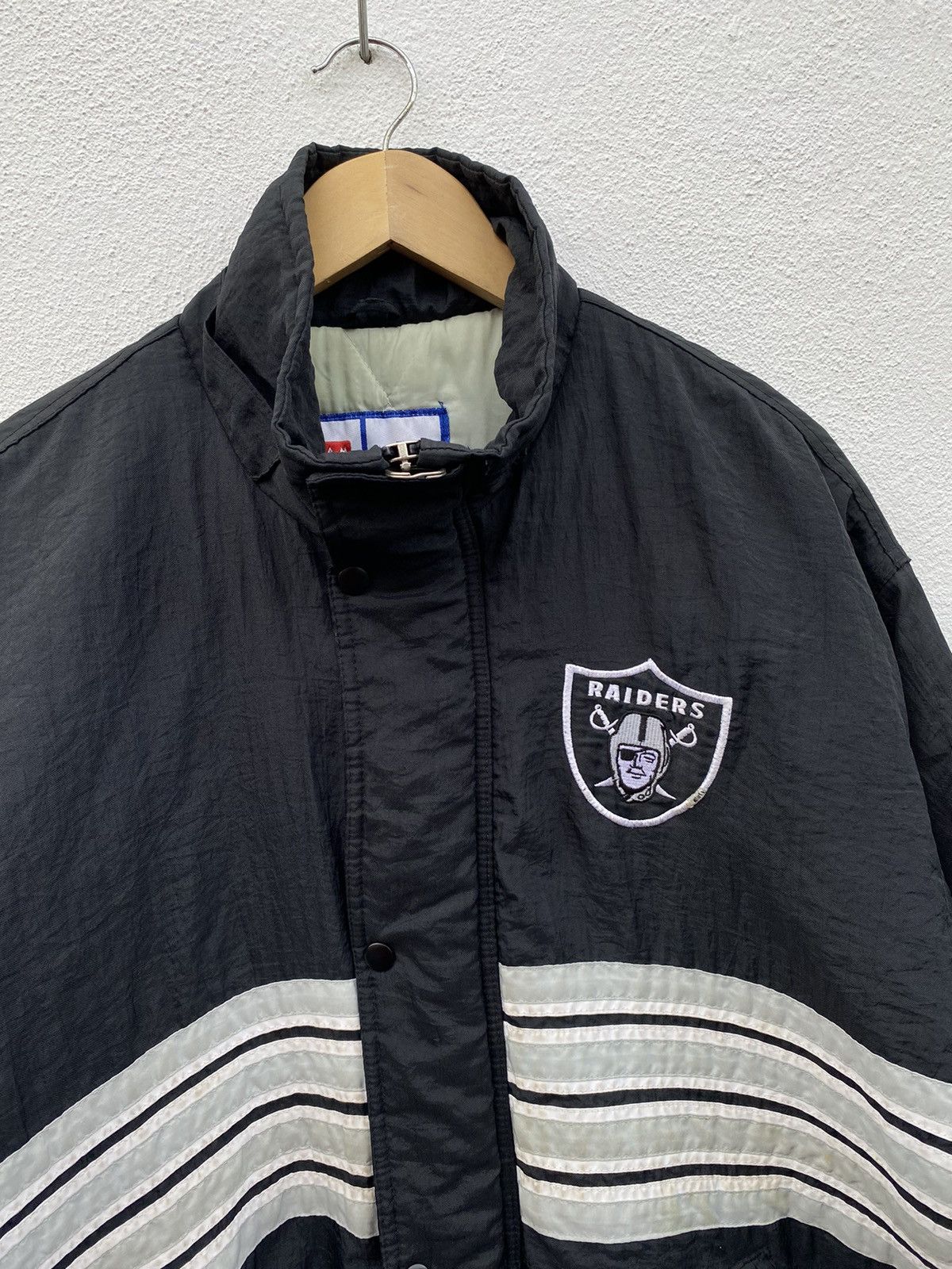 NFL × Vintage Vintage Los Angeles Raiders Big logo embroidery NFL Jacket Size US M / EU 48-50 / 2 - 5 Thumbnail
