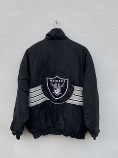 NEW Vintage Oakland Raiders Nike Starter Reebok Football Jacket XL  Embroidered