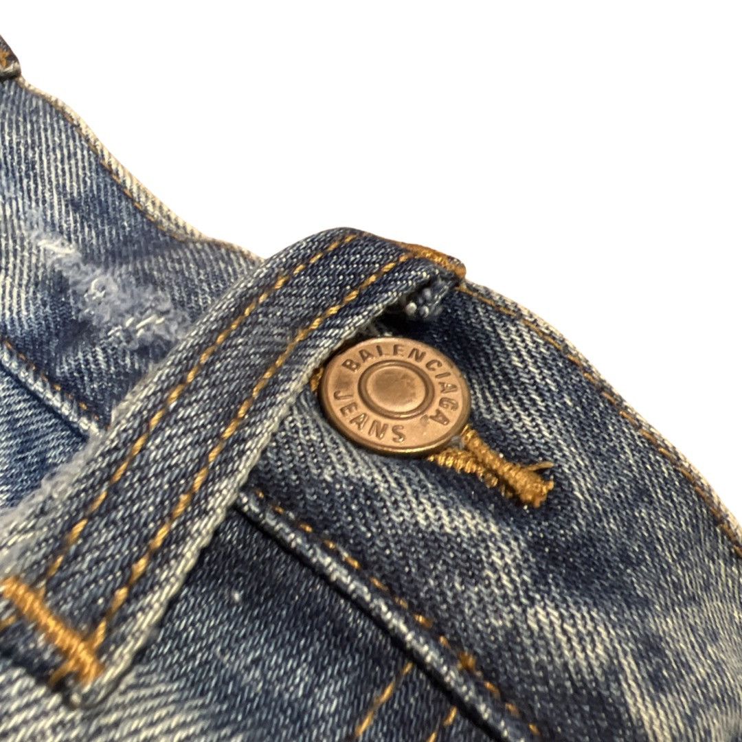 Balenciaga BALENCIAGA FW21 DISTRESSED DENIM Size US 34 / EU 50 - 11 Thumbnail