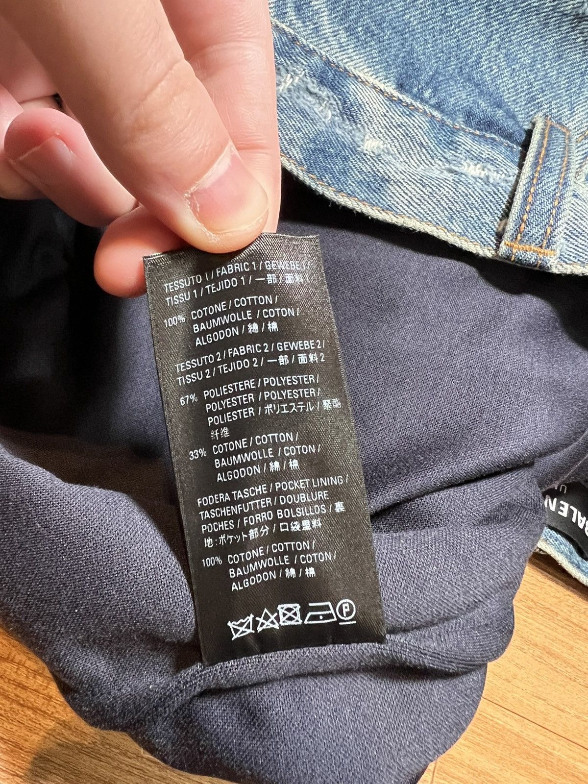 Balenciaga BALENCIAGA FW21 DISTRESSED DENIM Size US 34 / EU 50 - 21 Thumbnail