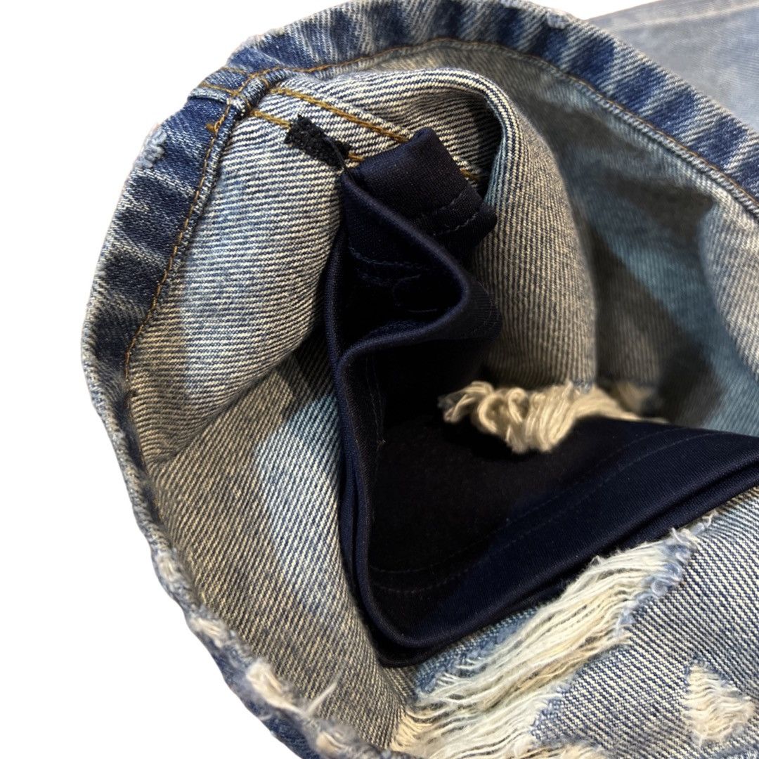 Balenciaga BALENCIAGA FW21 DISTRESSED DENIM Size US 34 / EU 50 - 15 Thumbnail