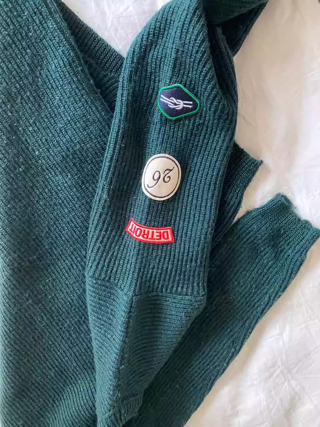 Raf Simons raf Simons Disrupt Patch Sweater Size US S / EU 44-46 / 1 - 5 Thumbnail