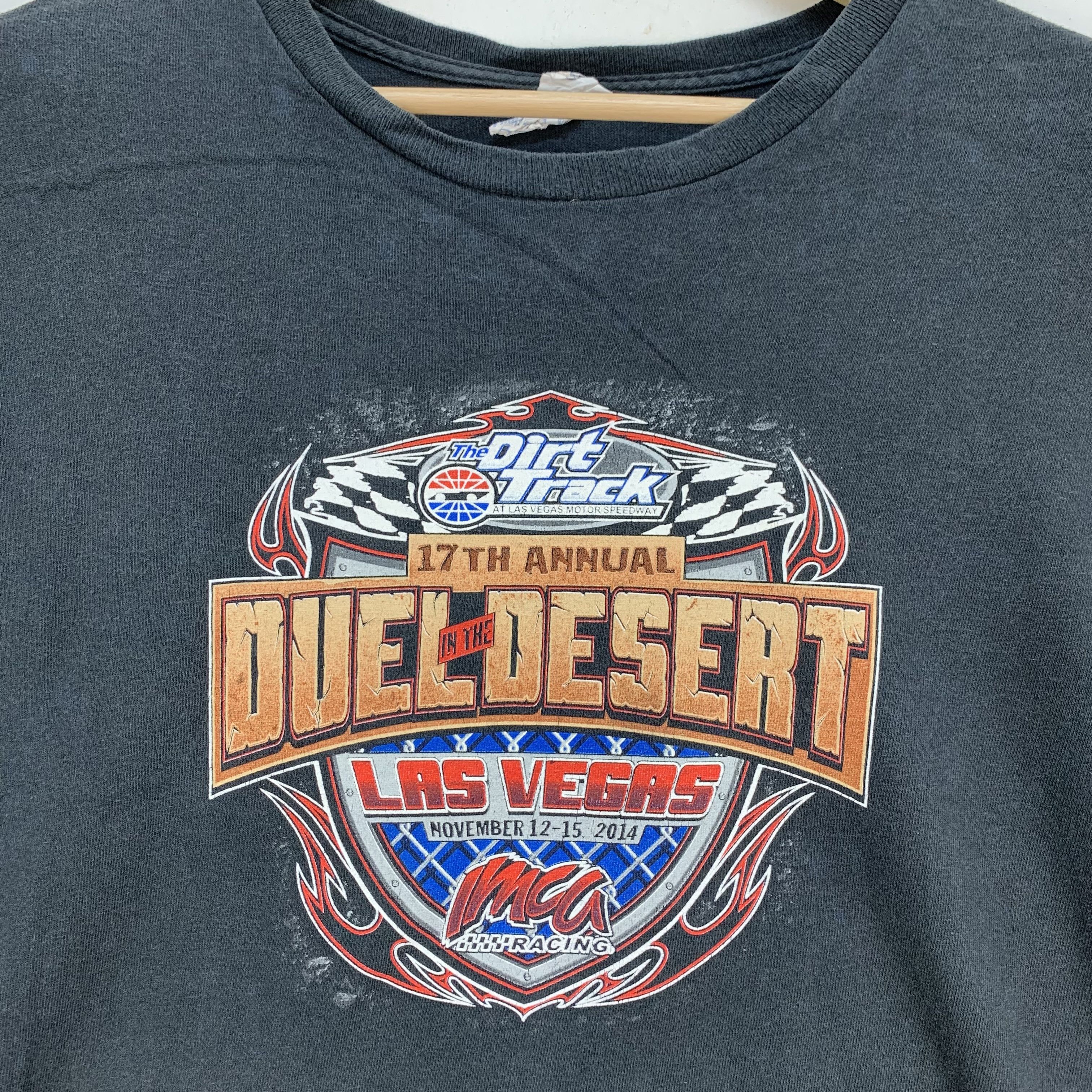 Delta The Dirt Track Duel in the Dessert Las Vegas Tee #3813-132 Size US XXL / EU 58 / 5 - 2 Thumbnail