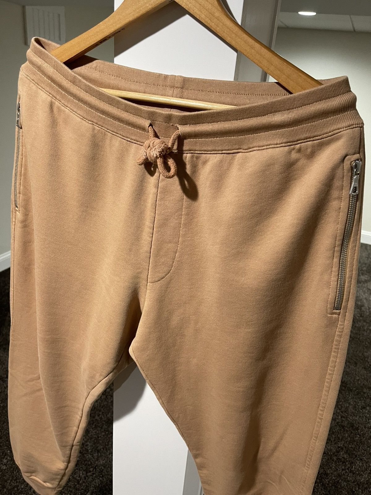 Dries Van Noten Dries Van Noten Light Brown Sweatpants Size US 34 / EU 50 - 5 Thumbnail