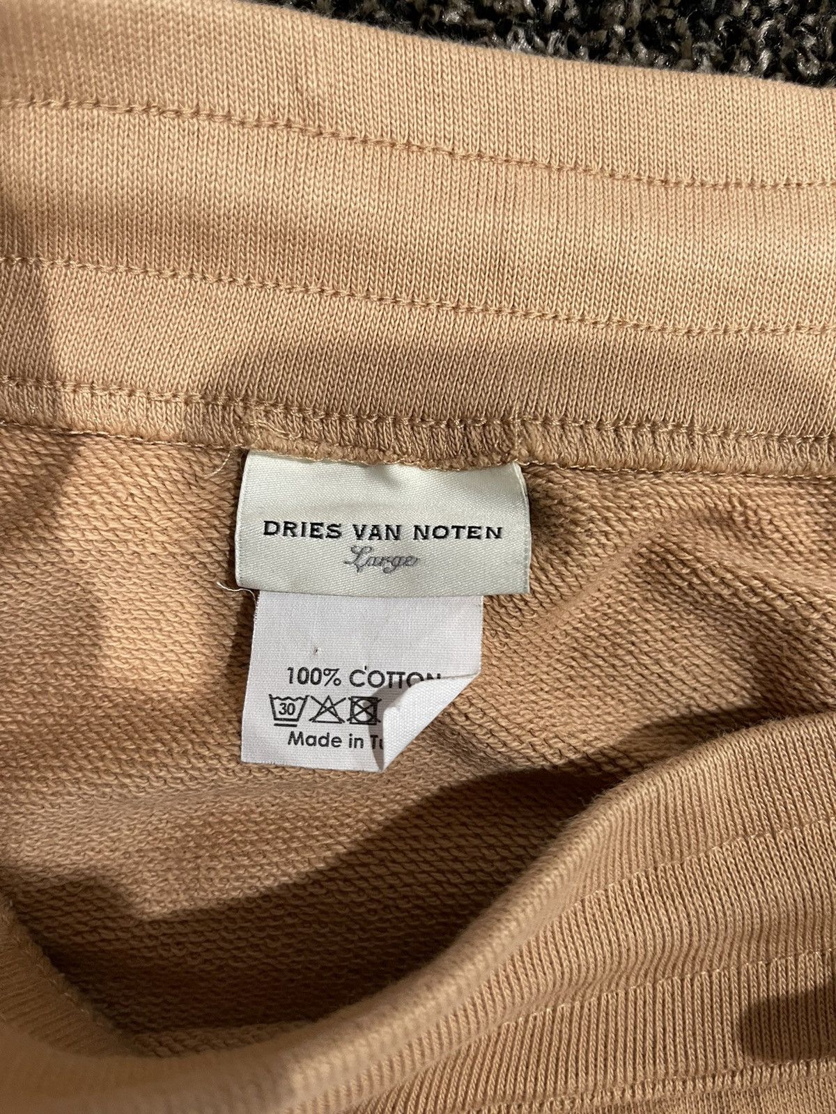Dries Van Noten Dries Van Noten Light Brown Sweatpants Size US 34 / EU 50 - 11 Thumbnail
