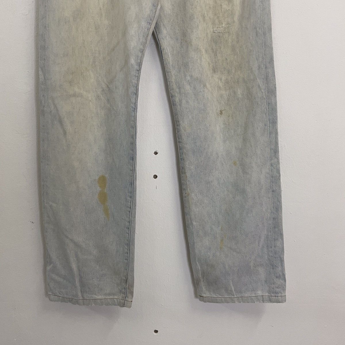 Vintage Vintage Wrangler Buckles Distressed Denim Pants Size US 30 / EU 46 - 11 Thumbnail