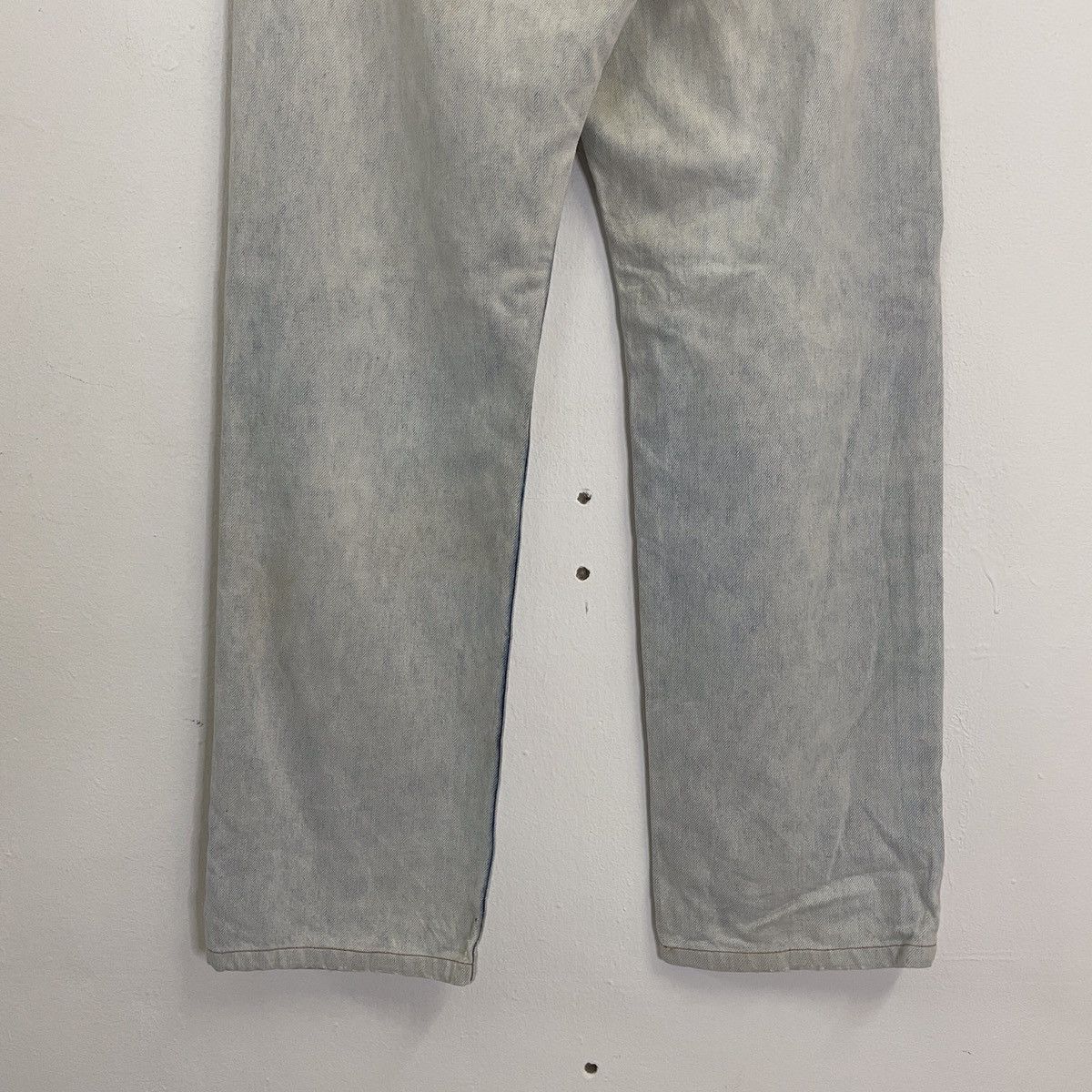 Vintage Vintage Wrangler Buckles Distressed Denim Pants Size US 30 / EU 46 - 4 Thumbnail