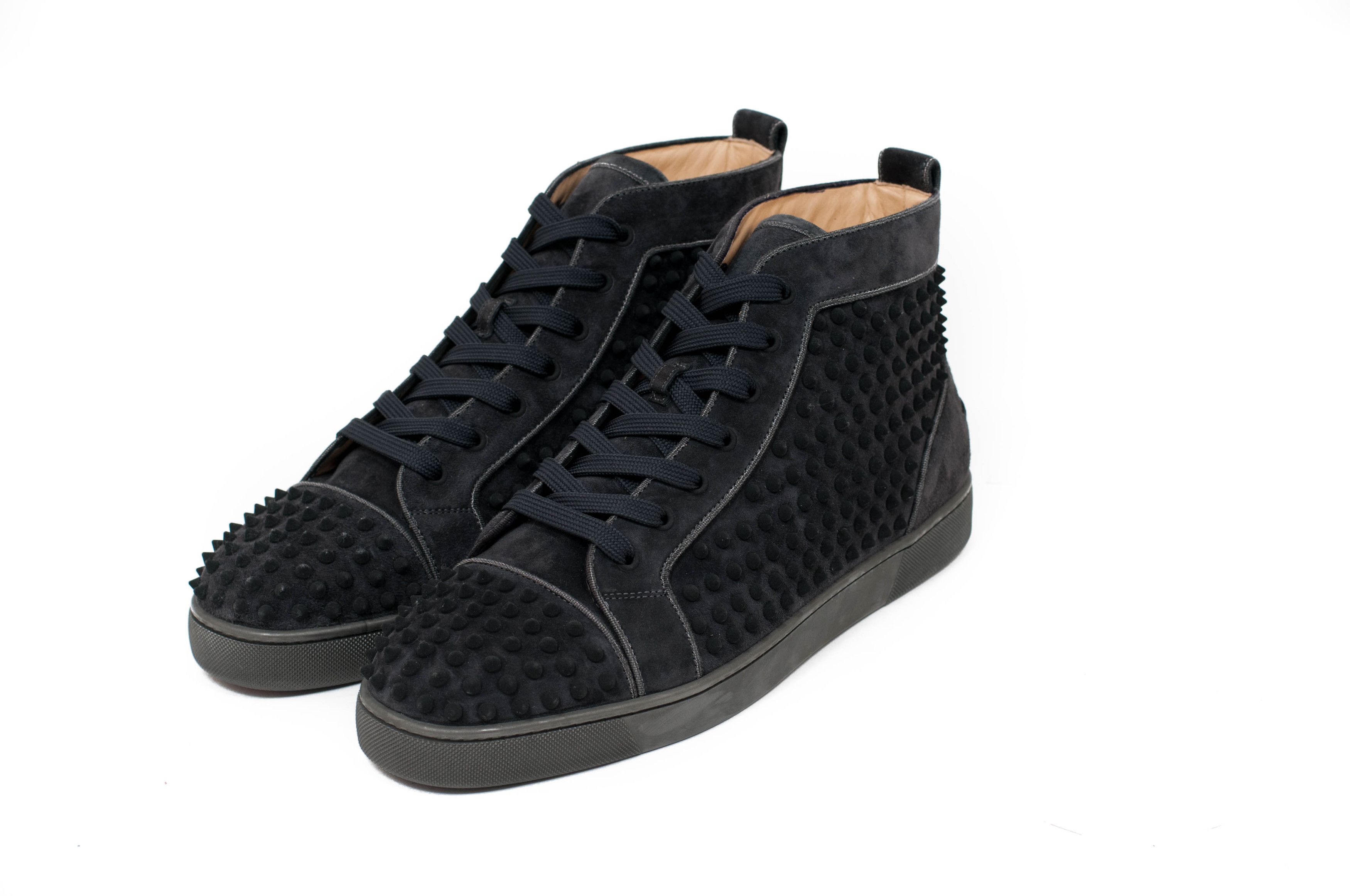 Christian Louboutin 14.5 Louis Orlato Flat Veau - Fusain - Size 47.5 Size US 14 / EU 47 - 5 Thumbnail