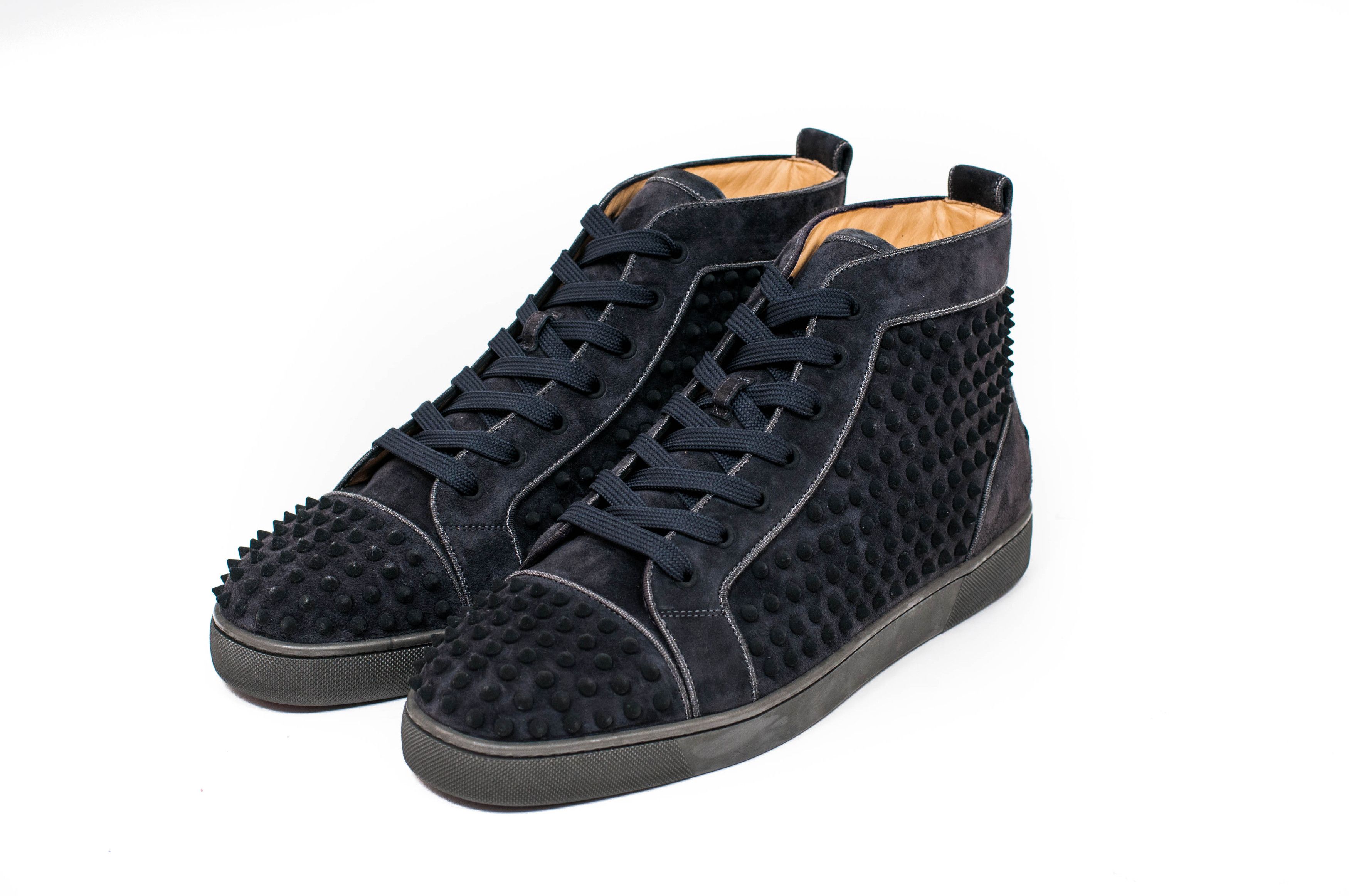 Christian Louboutin 14.5 Louis Orlato Flat Veau - Fusain - Size 47.5 Size US 14 / EU 47 - 2 Thumbnail