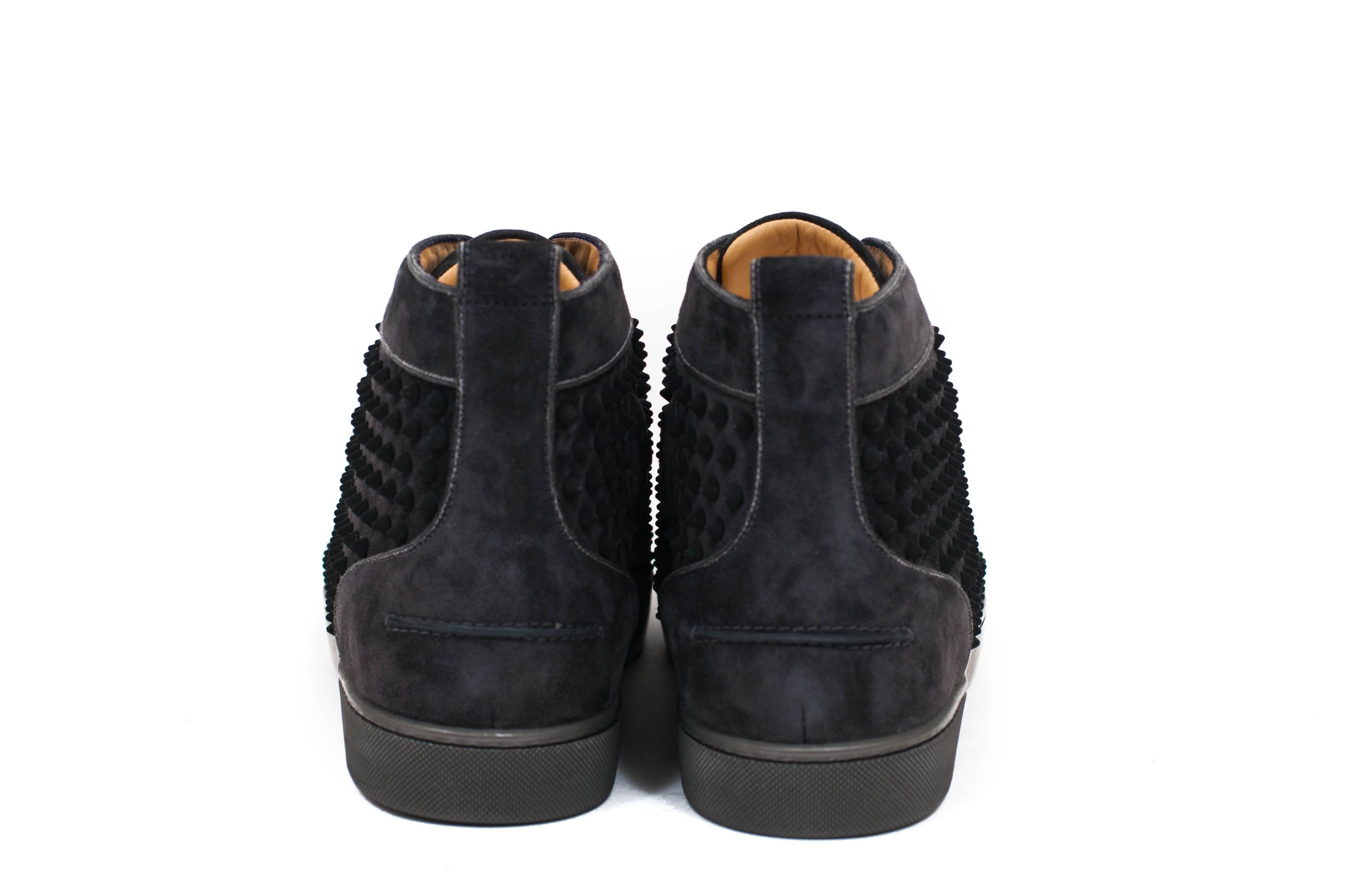 Christian Louboutin 14.5 Louis Orlato Flat Veau - Fusain - Size 47.5 Size US 14 / EU 47 - 4 Thumbnail