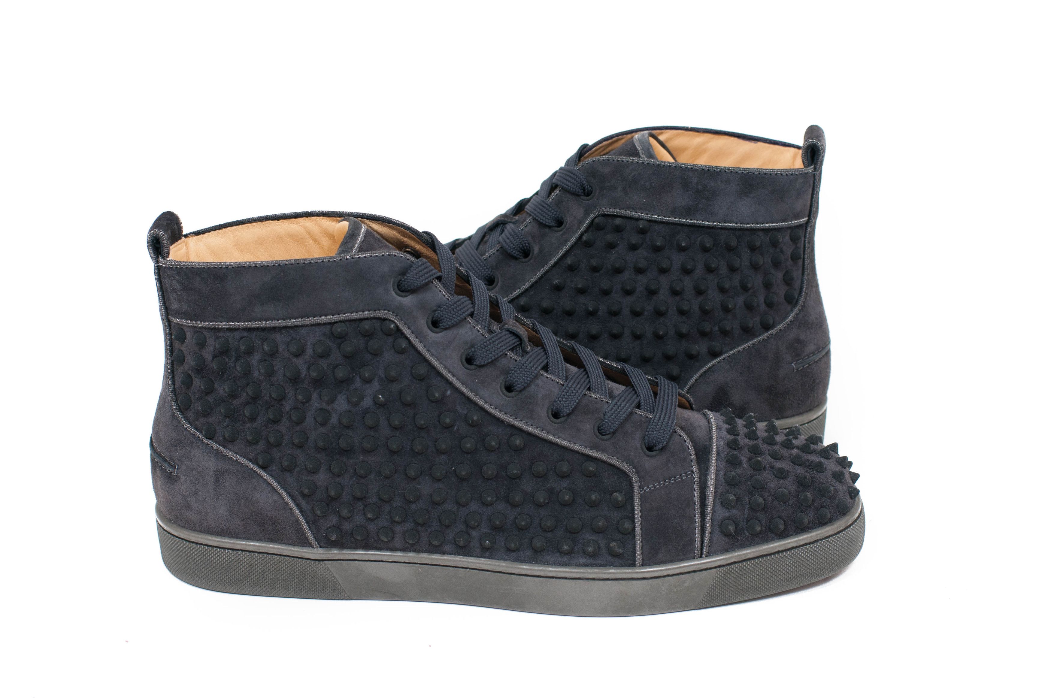 Christian Louboutin 14.5 Louis Orlato Flat Veau - Fusain - Size 47.5 Size US 14 / EU 47 - 3 Thumbnail