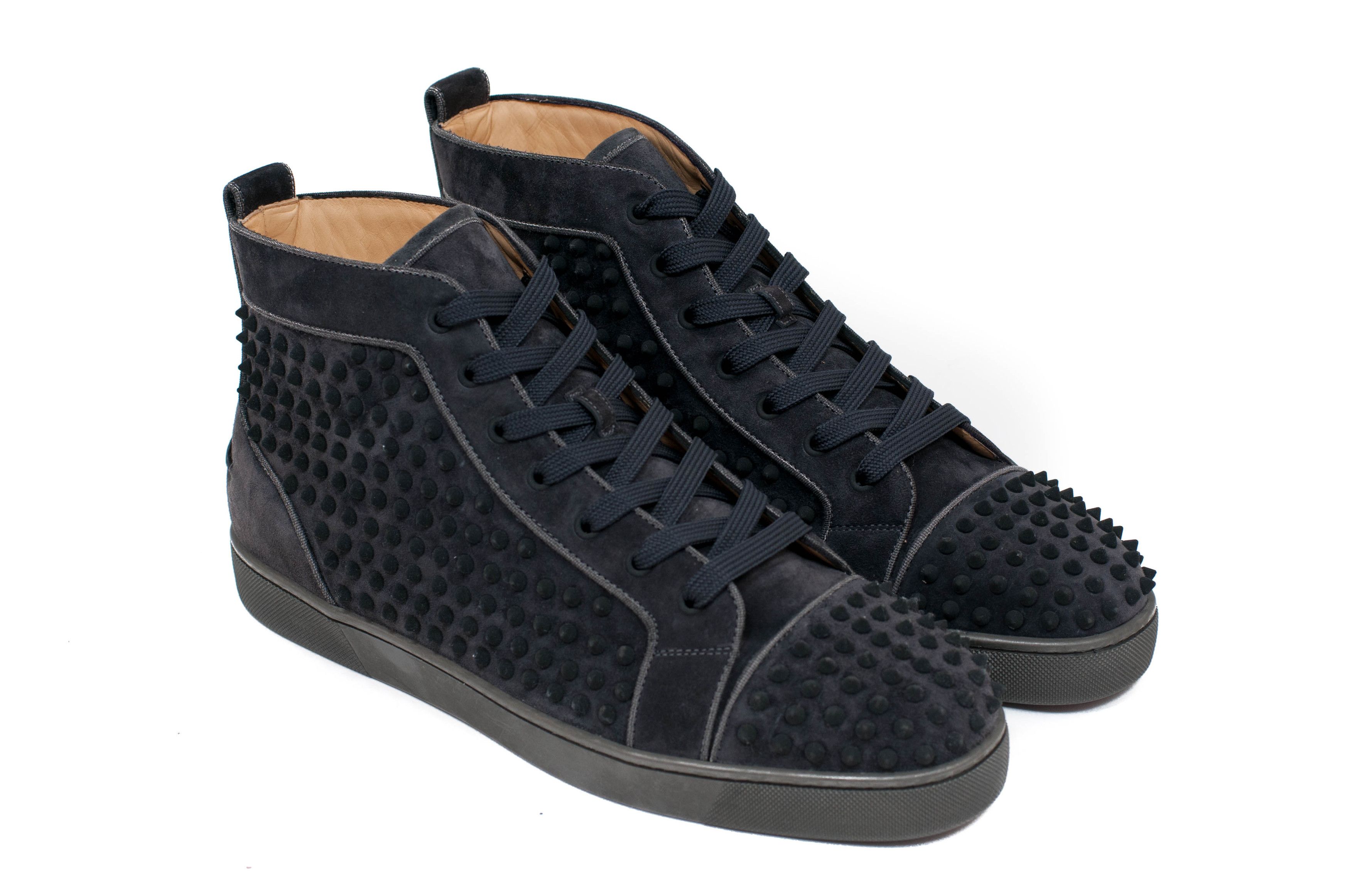 Christian Louboutin 14.5 Louis Orlato Flat Veau - Fusain - Size 47.5 Size US 14 / EU 47 - 9 Thumbnail
