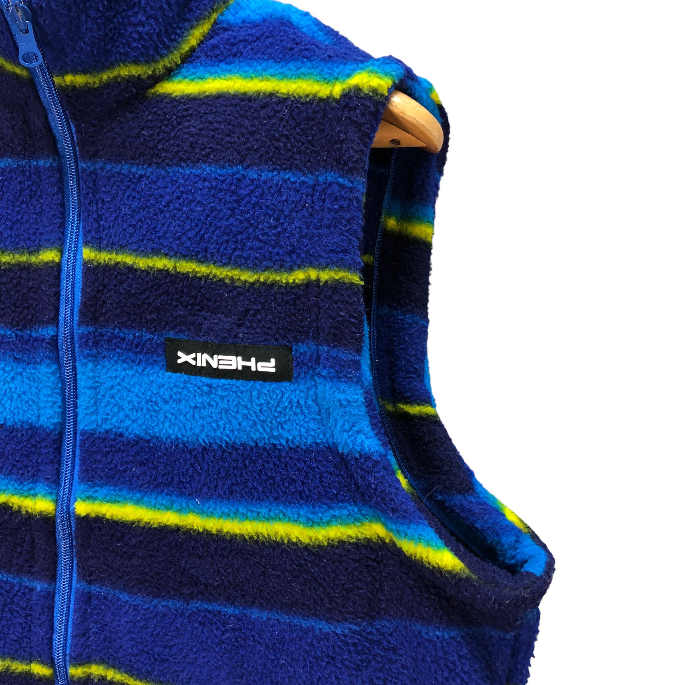 Japanese Brand VINTAGE PHENIX POLARTEC FLEECE VEST #7069-108 Size US L / EU 52-54 / 3 - 6 Thumbnail