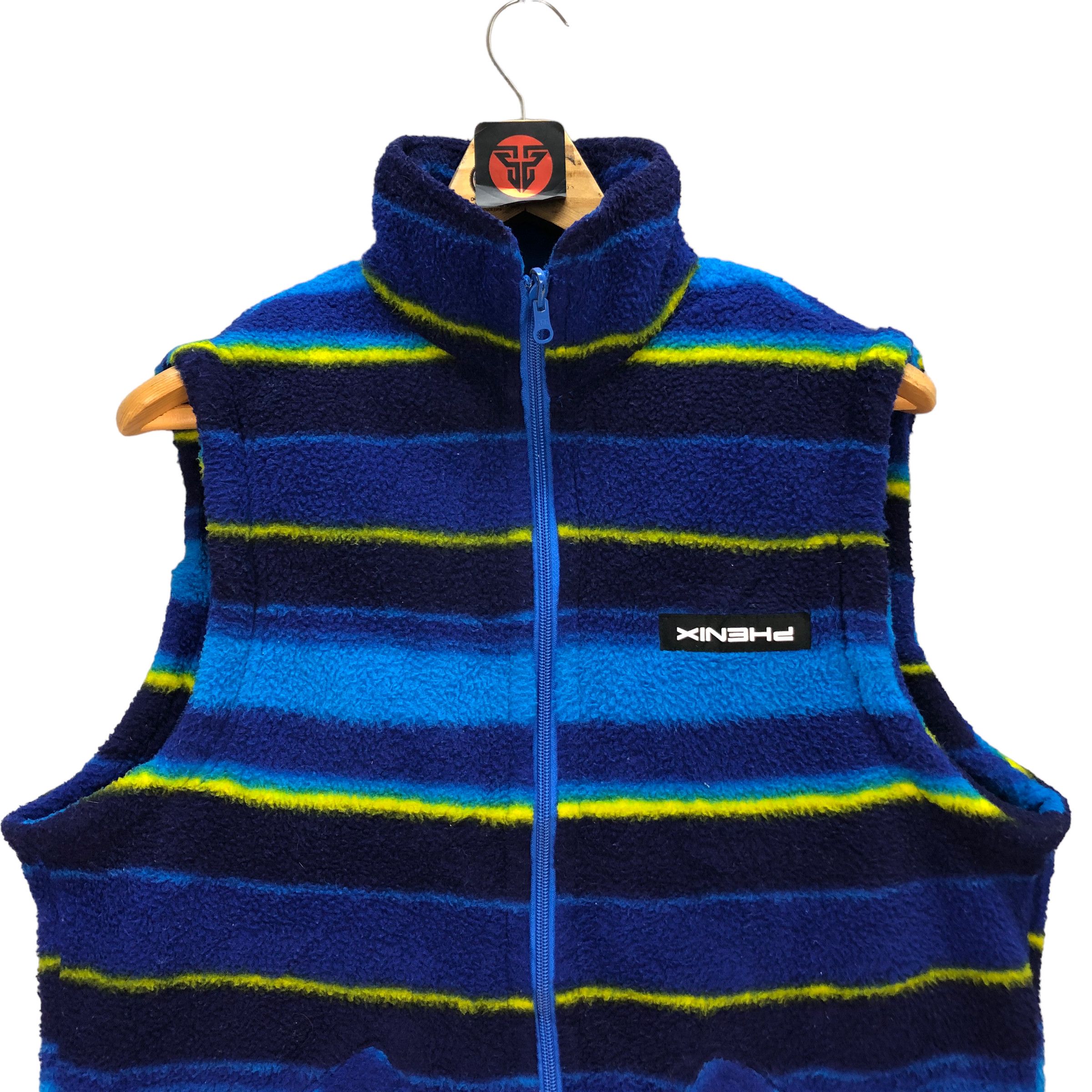Japanese Brand VINTAGE PHENIX POLARTEC FLEECE VEST #7069-108 Size US L / EU 52-54 / 3 - 2 Thumbnail