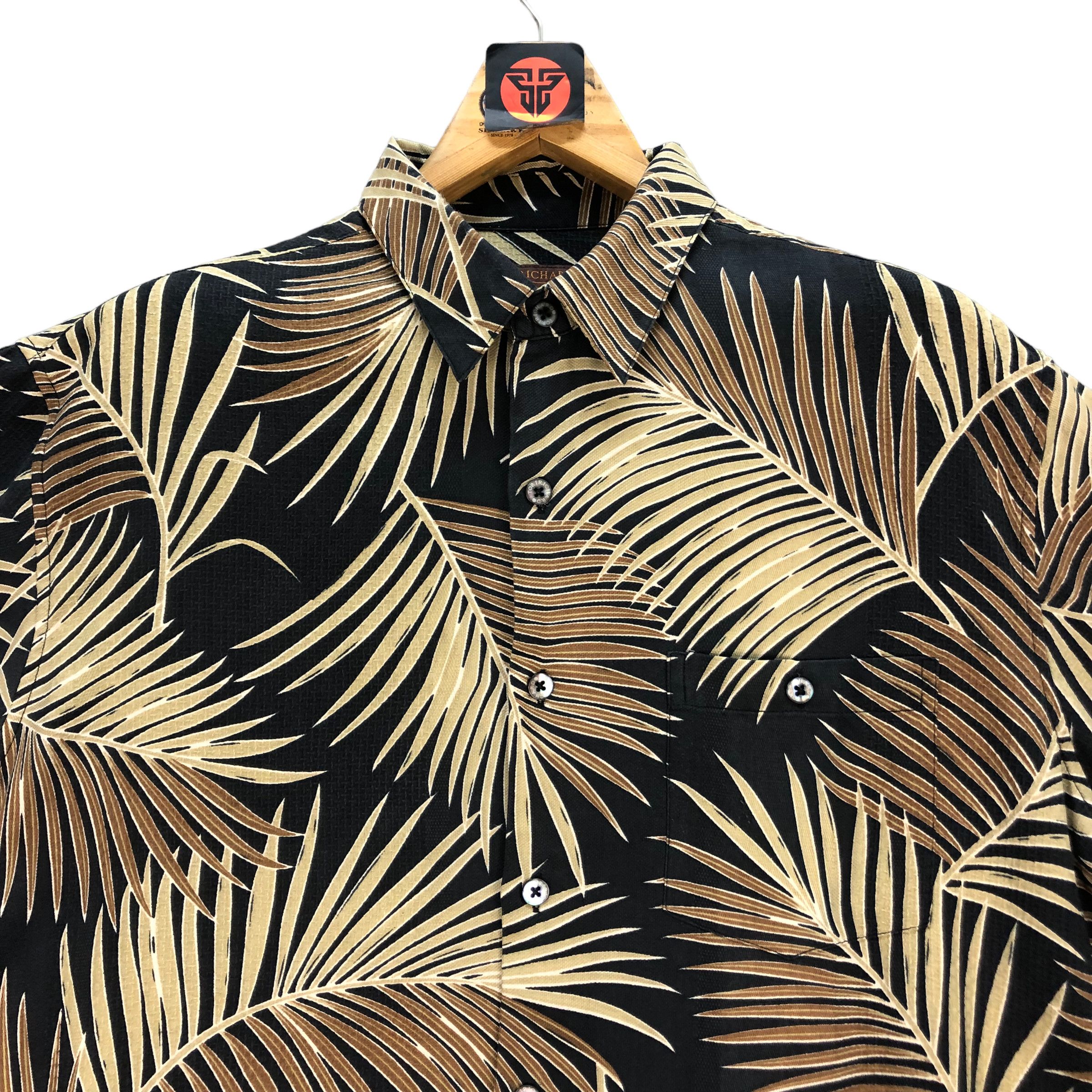 SikSilk TORI RICHARD HONOLULU SILK BUTTON UPS SHORTS #7071-108 Size US L / EU 52-54 / 3 - 2 Thumbnail
