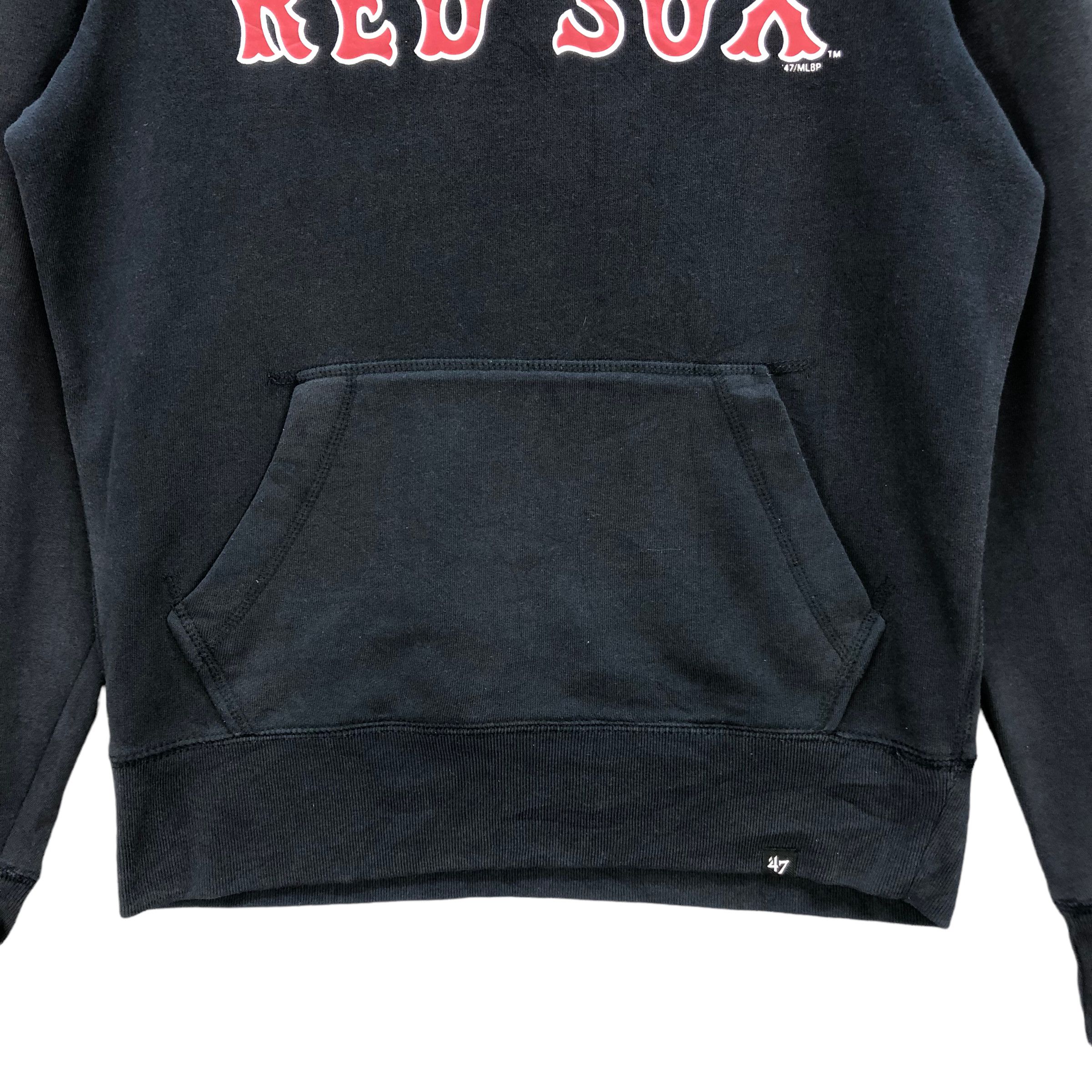 Japanese Brand 47 MLB BOSTON RED SOX BIG LOGO HOODIES #7078-108 Size US S / EU 44-46 / 1 - 4 Thumbnail